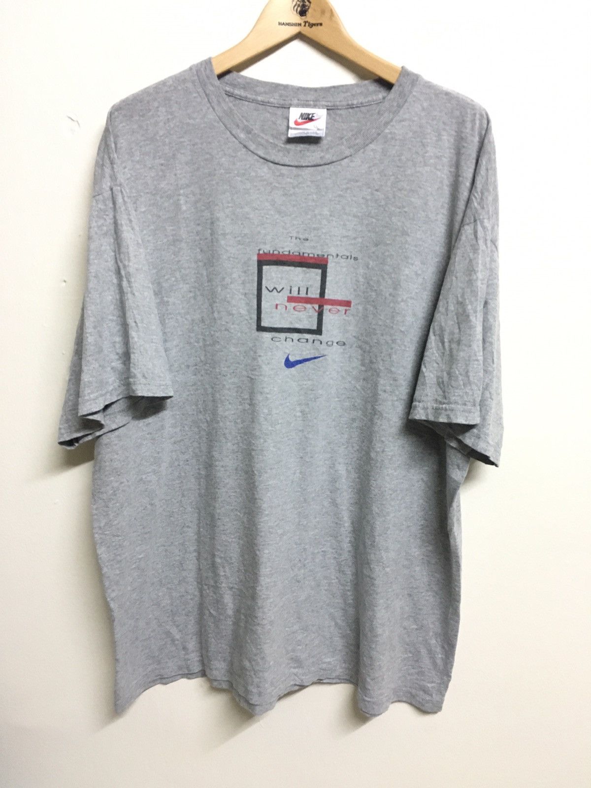 Nike × Vintage Vintage 90's NIKE Just do it Size US XL / EU 56 / 4 - 2 Thumbnail