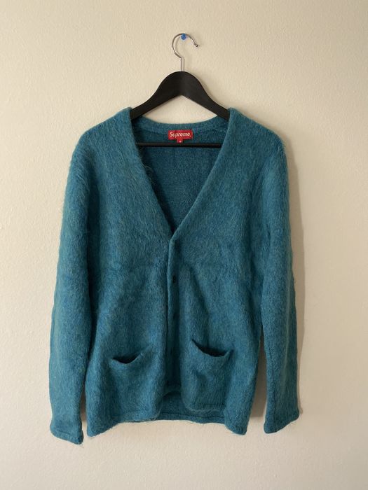 Supreme Supreme FW15 Mohair Cardigan | Grailed