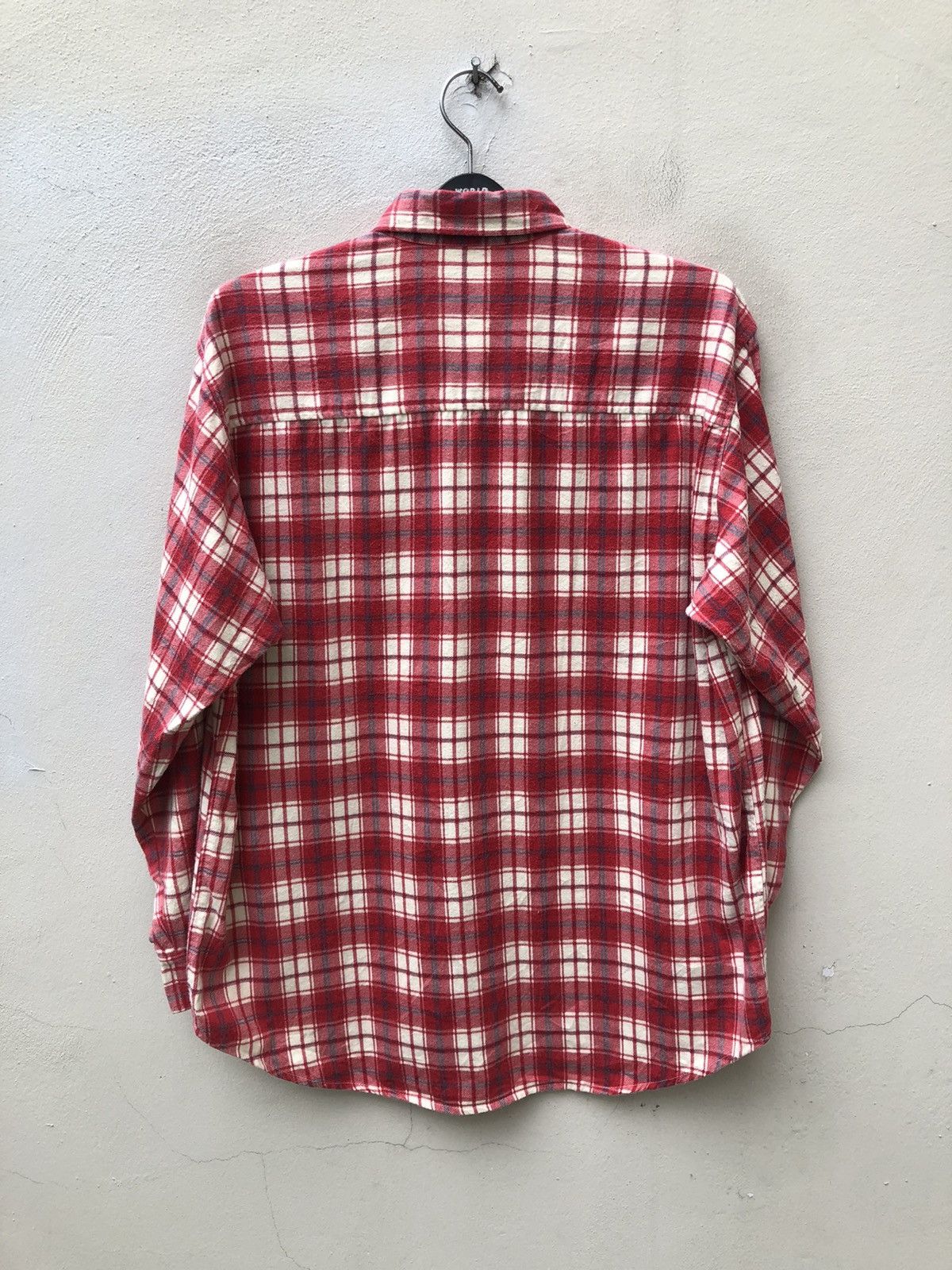 Johnbull Vintage 90s Johnbull Zazou Japan Oversized Flannel Shirt Size US L / EU 52-54 / 3 - 6 Thumbnail