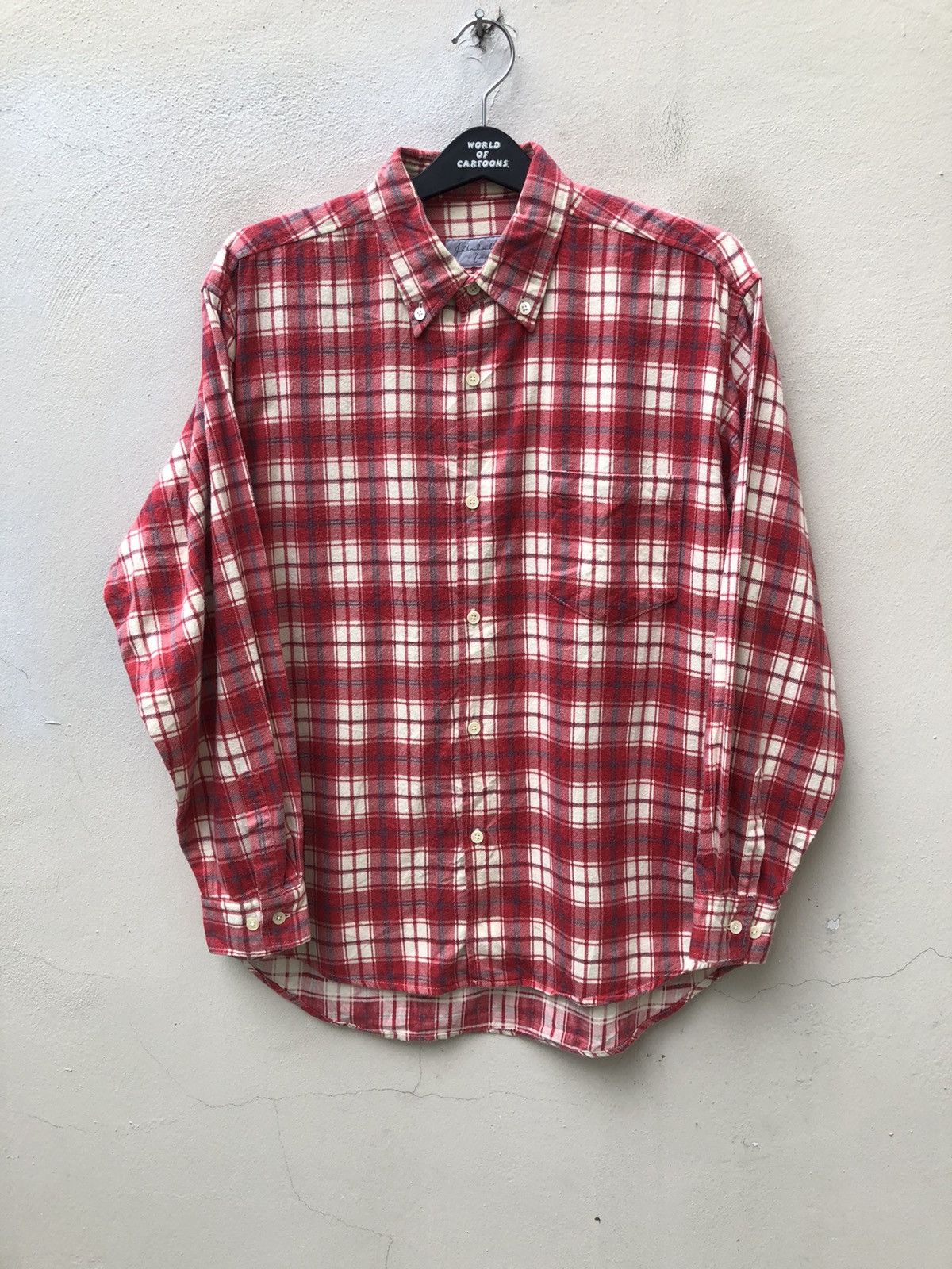 Vintage 90s Johnbull Zazou Japan Oversized Flannel Shirt