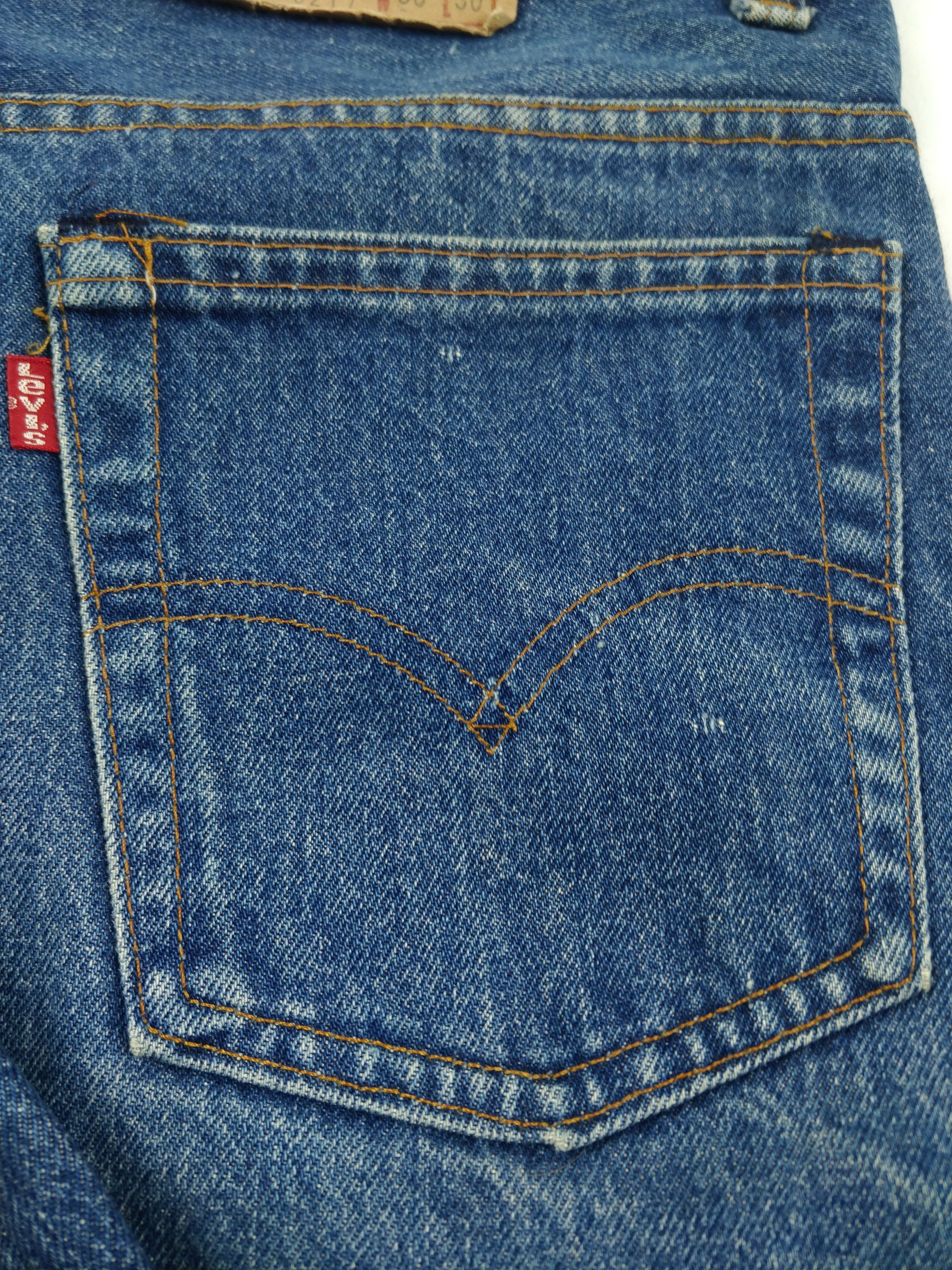 Vintage Levi's 517-0217 Boot Cut Red Tab Made In USA Jeans