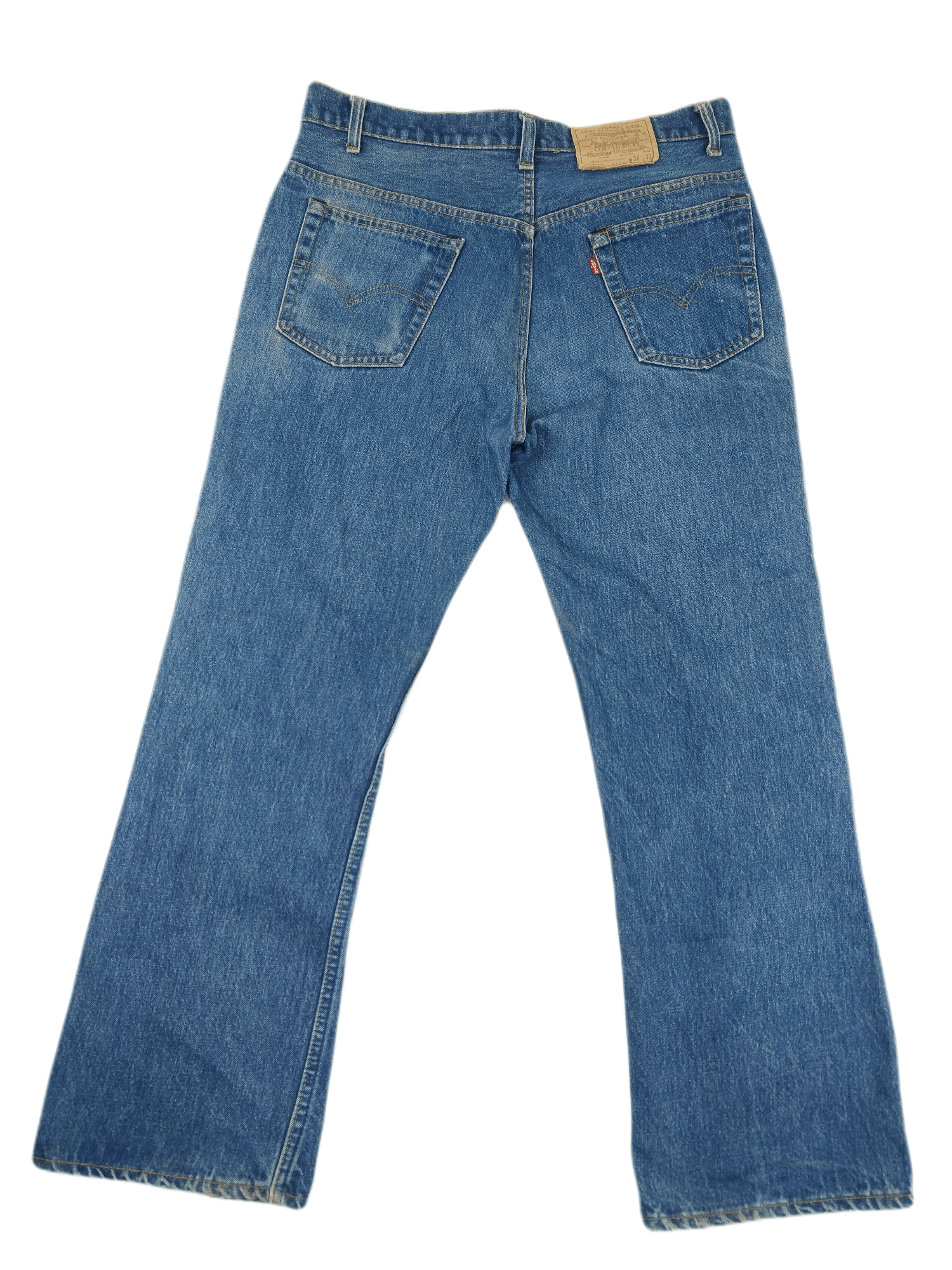 Vintage Levi's 517-0217 Boot Cut Red Tab Made In USA Jeans