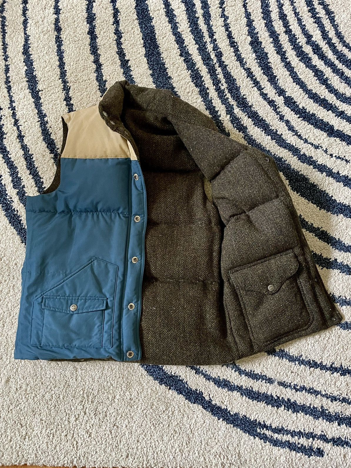 Waste(twice) Voyage by Waste(Twice) Reversible Down Vest Size US M / EU 48-50 / 2 - 3 Thumbnail