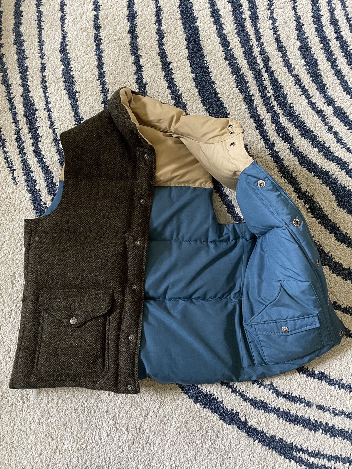 Waste(twice) Voyage by Waste(Twice) Reversible Down Vest Size US M / EU 48-50 / 2 - 4 Thumbnail