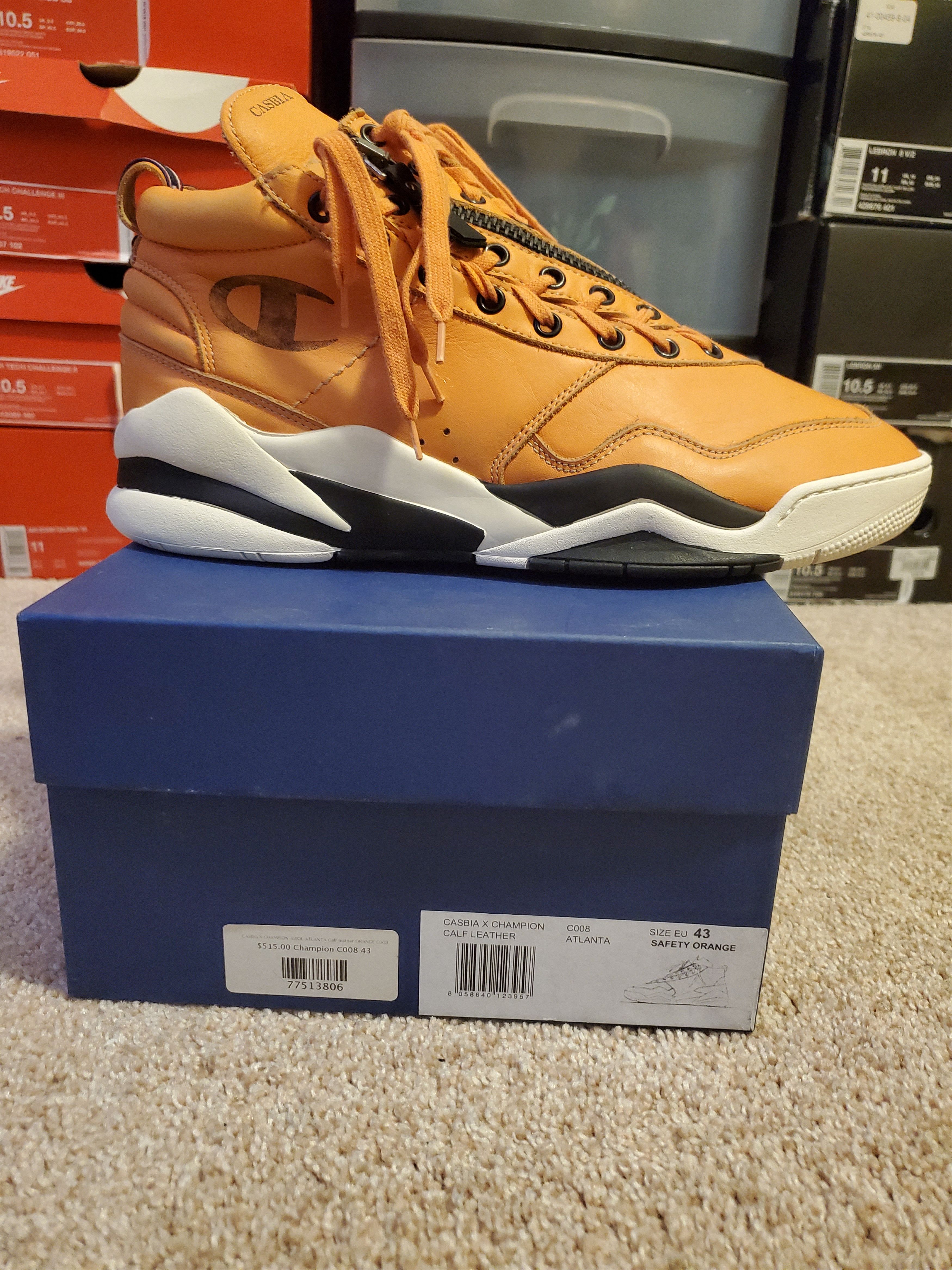Casbia Champion Casbia x Champion AWOL Calf leather Grailed