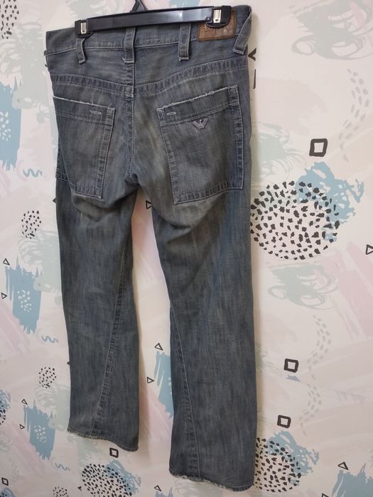 Emporio Armani Distressed Giorgio Armani Jeans Made in Romania