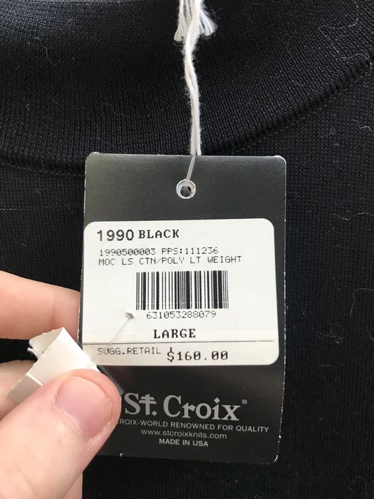 St. Croix St. Croix TechnoCotton Mock Turtleneck Grailed