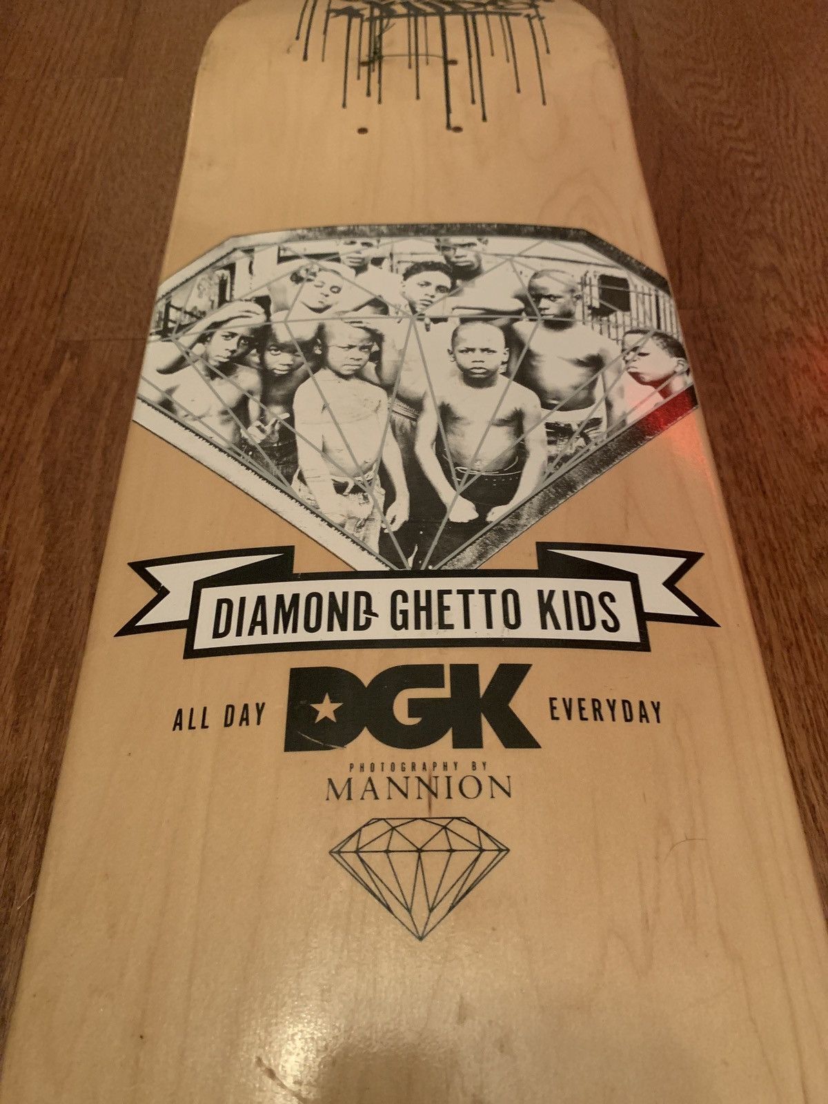 Diamond Supply Co. Diamond Ghetto Kids Skate Deck Size ONE SIZE - 3 Thumbnail