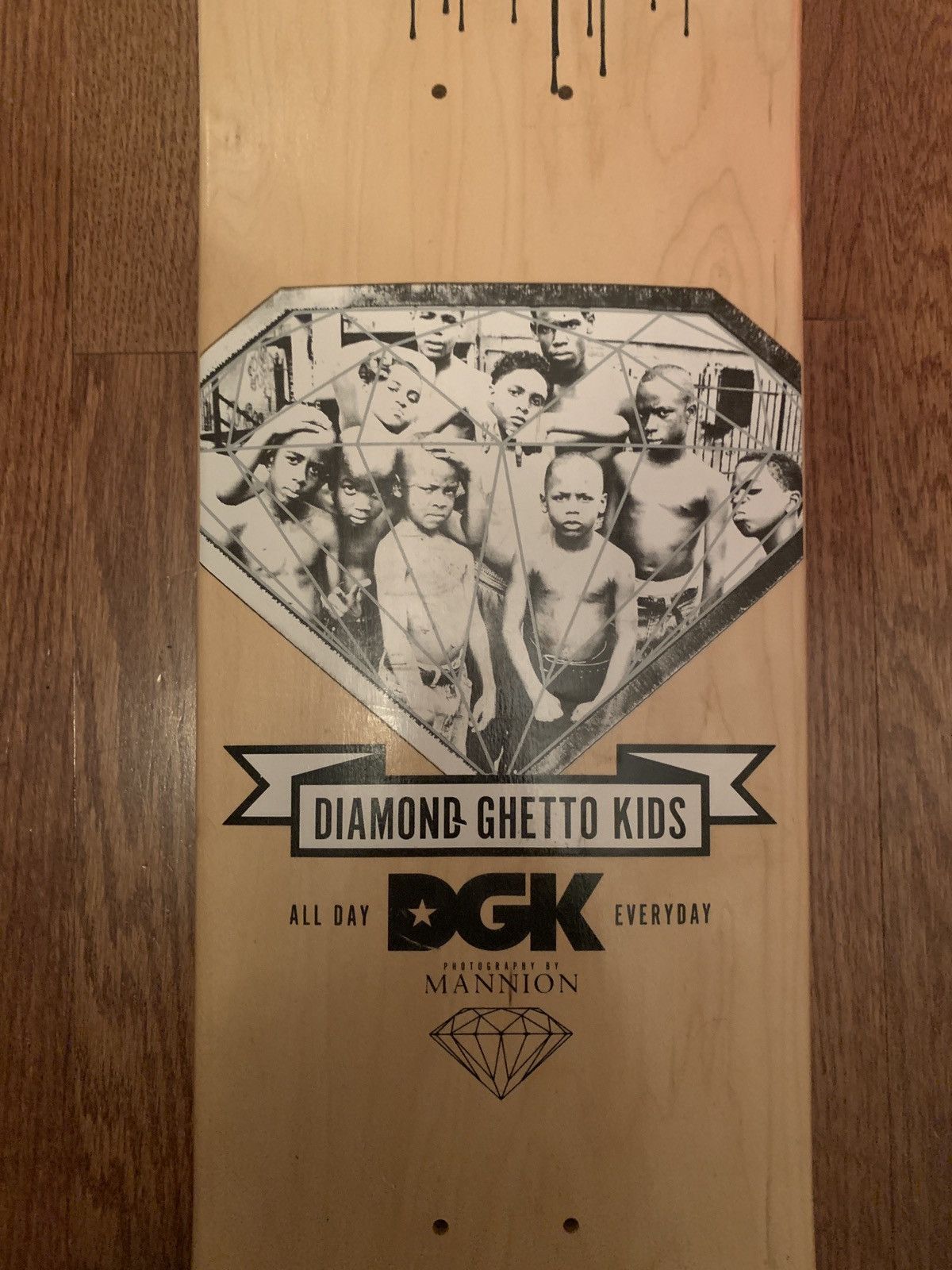 Diamond Supply Co. Diamond Ghetto Kids Skate Deck Size ONE SIZE - 5 Thumbnail
