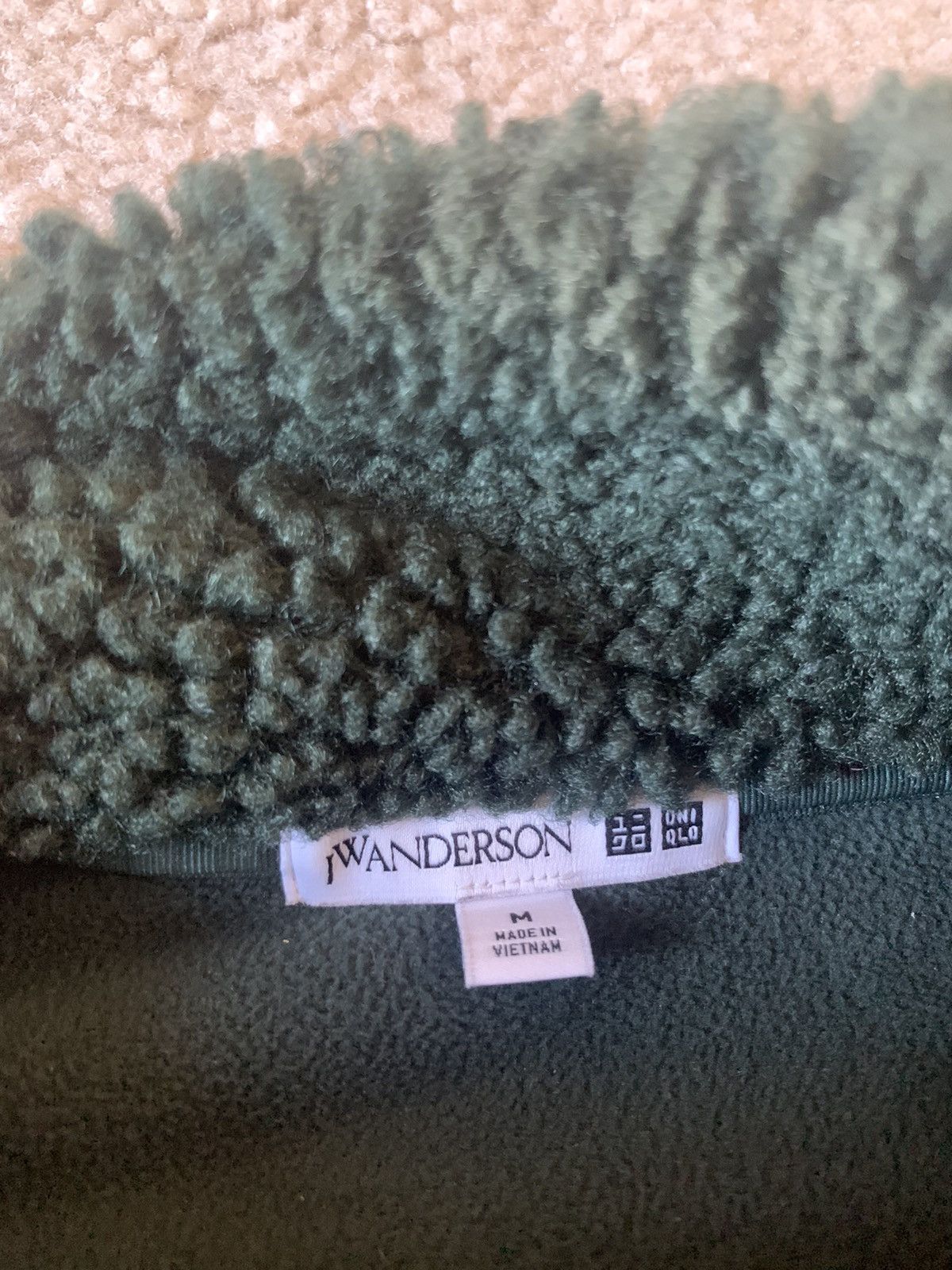 JW Anderson × Uniqlo Uniqlo JW Anderson Fleece Jacket Green Size US M / EU 48-50 / 2 - 4 Thumbnail