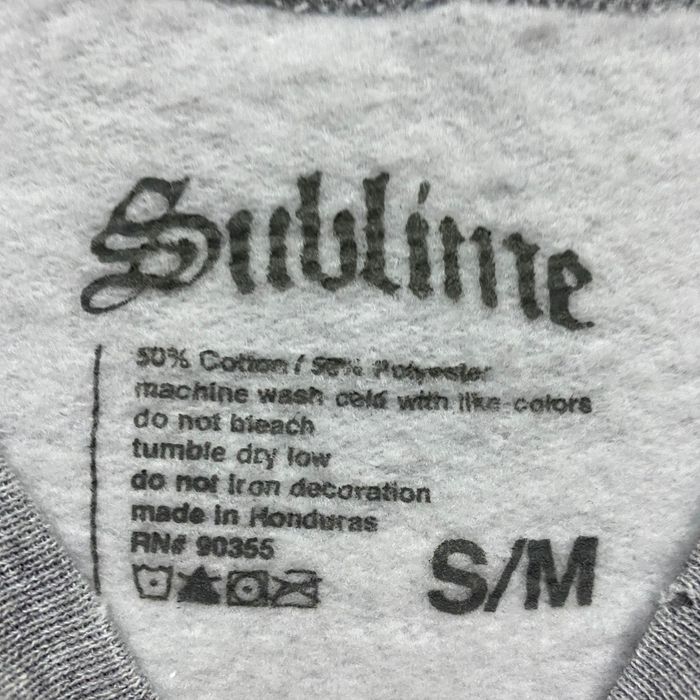 Vintage Sublime Sun Oversized Crew Neck Sweatshirt S/M