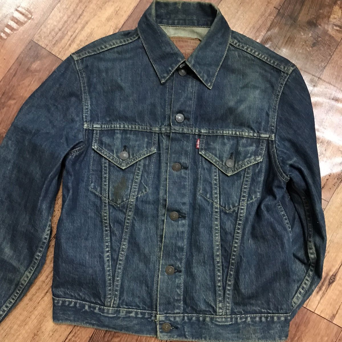 LEVI’S BIG E DENIME JACKET BUTTONS