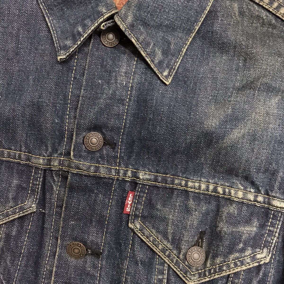 LEVI’S BIG E DENIME JACKET BUTTONS