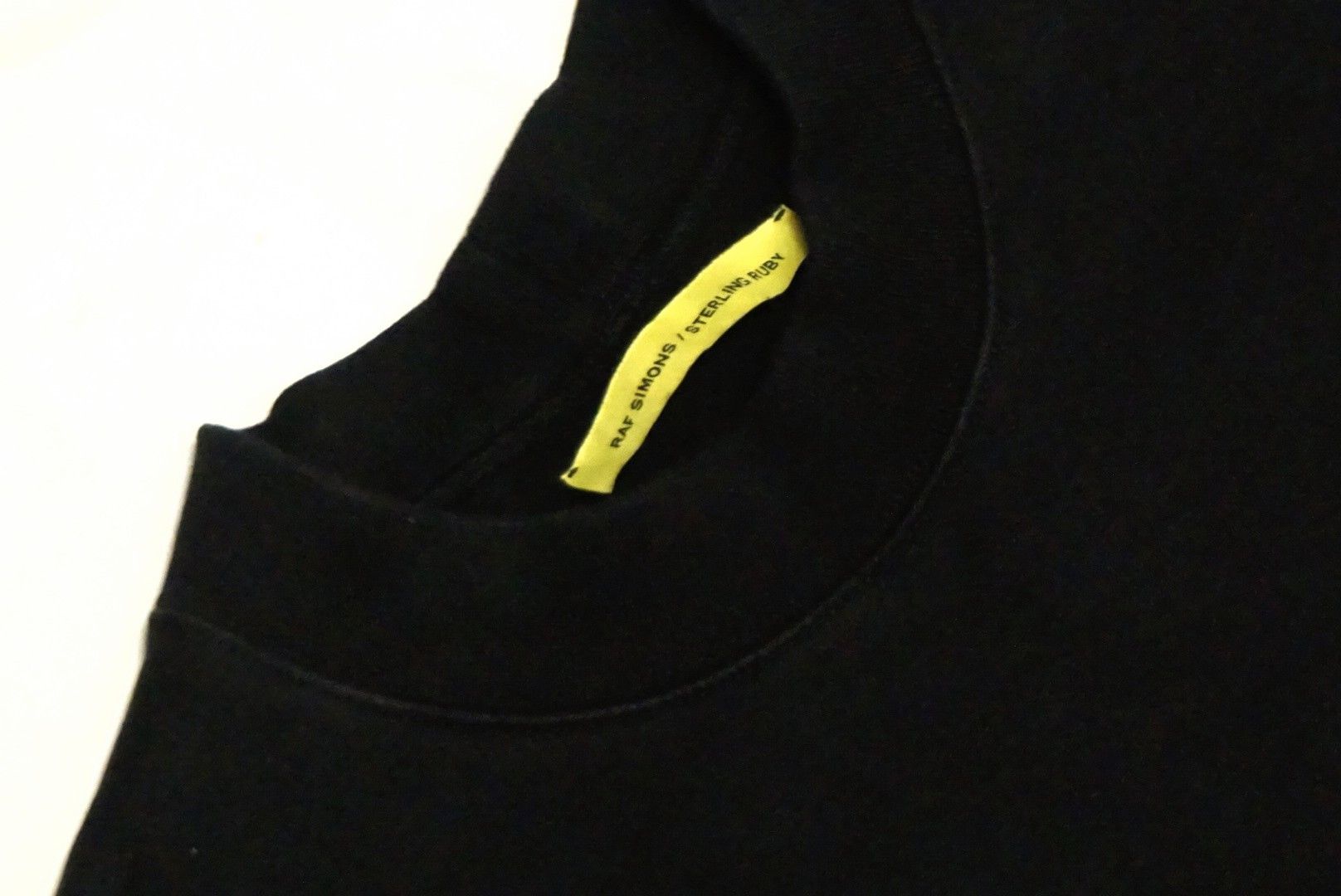 Raf Simons Sterling Ruby Crewneck Sweater Black Medium Longsleeve Size US M / EU 48-50 / 2 - 3 Thumbnail