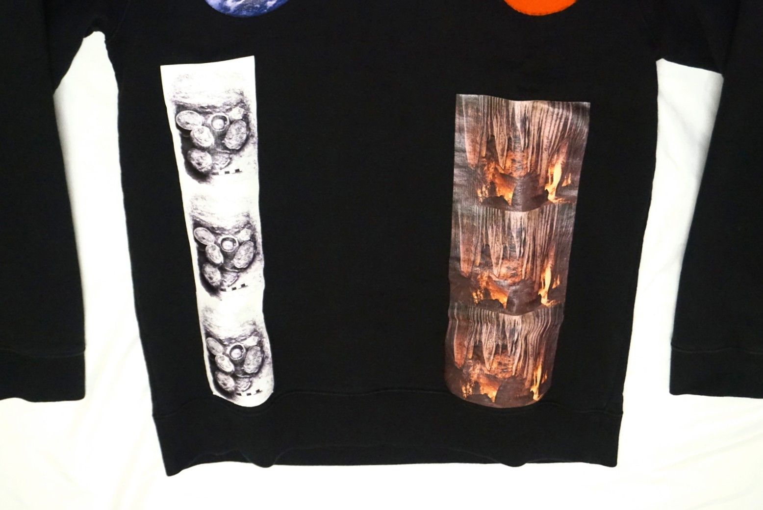 Raf Simons Sterling Ruby Crewneck Sweater Black Medium Longsleeve Size US M / EU 48-50 / 2 - 5 Thumbnail