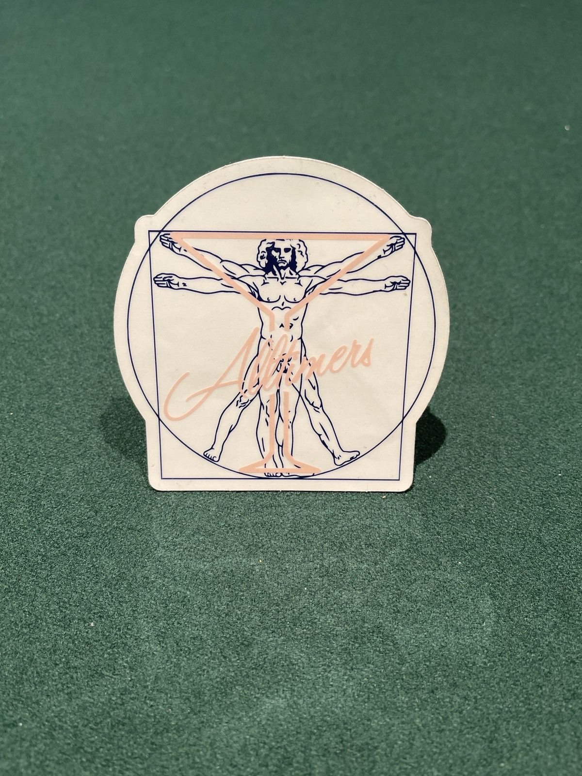 Alltimers Transparent fw18 DaVinci sticker Size ONE SIZE - 1 Thumbnail