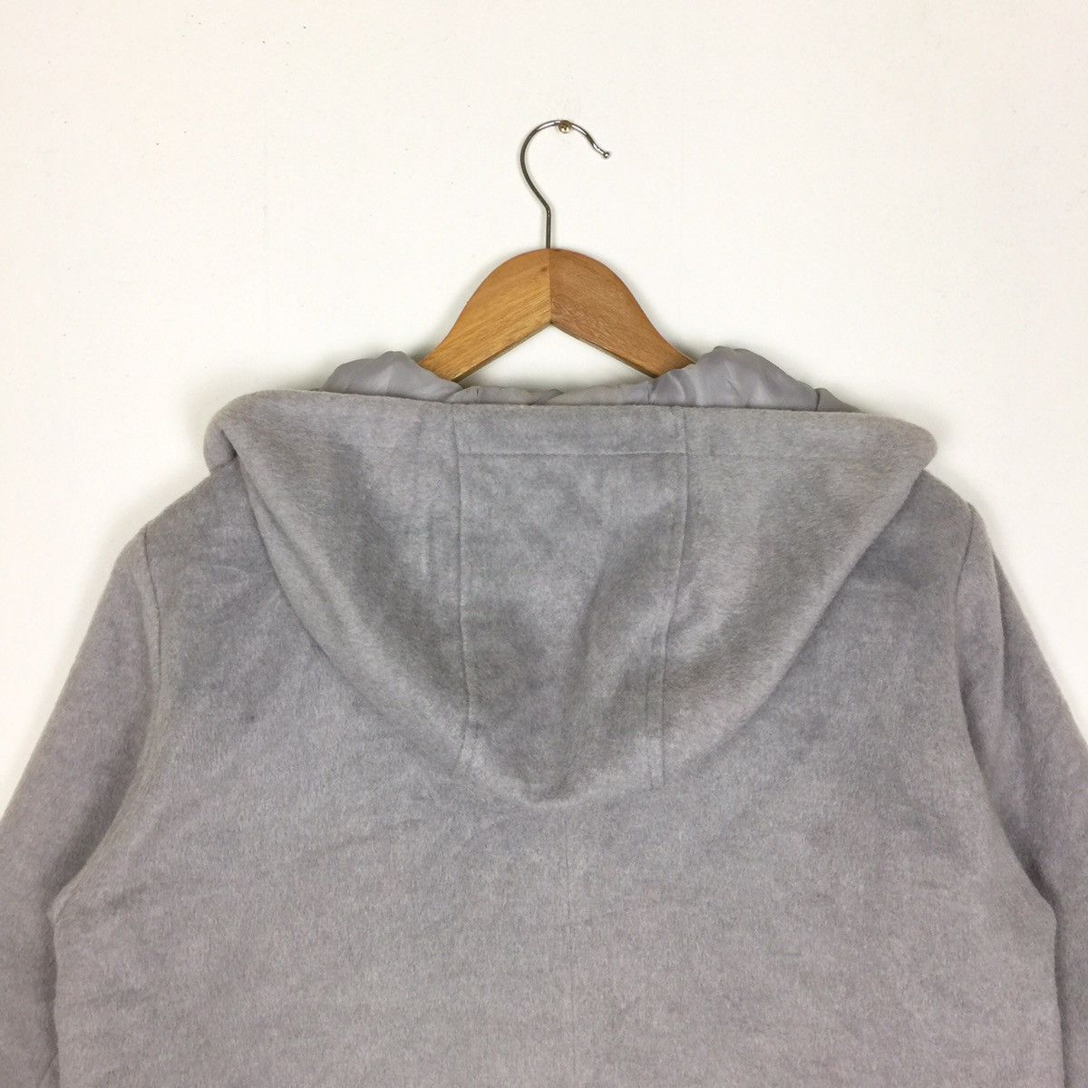 Designer × Japanese Brand Vintage Wool Jacket With Hoodie Size US L / EU 52-54 / 3 - 4 Thumbnail
