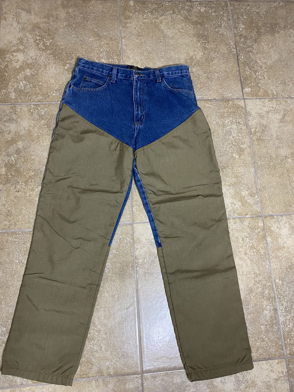 Vintage Vintage Two-Toned Denim Size US 34 / EU 50 - 6 Thumbnail