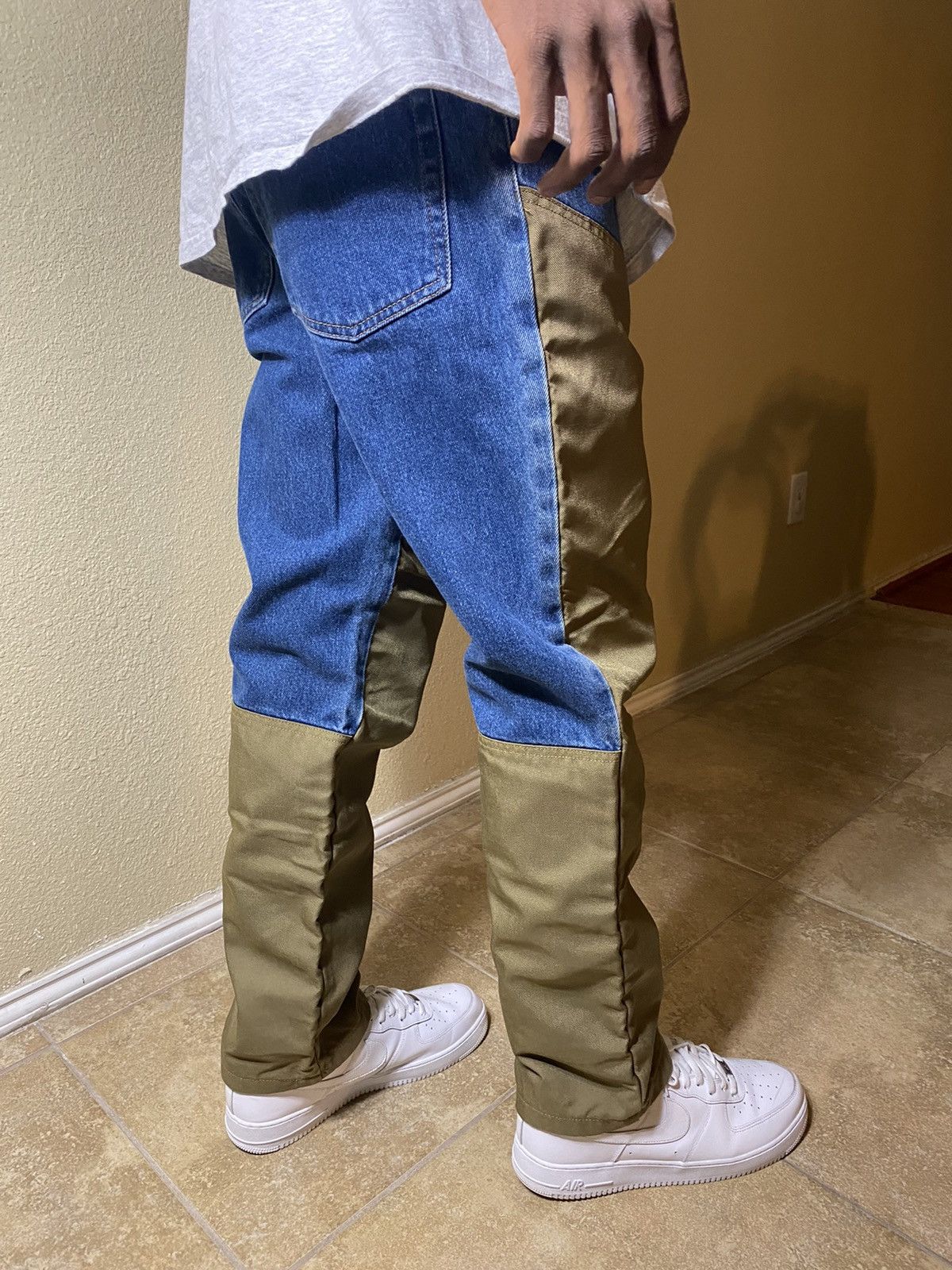 Vintage Vintage Two-Toned Denim Size US 34 / EU 50 - 3 Thumbnail