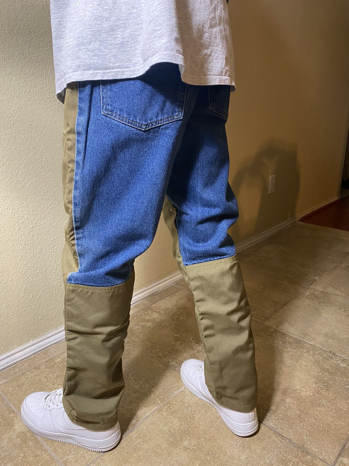 Vintage Vintage Two-Toned Denim Size US 34 / EU 50 - 4 Thumbnail