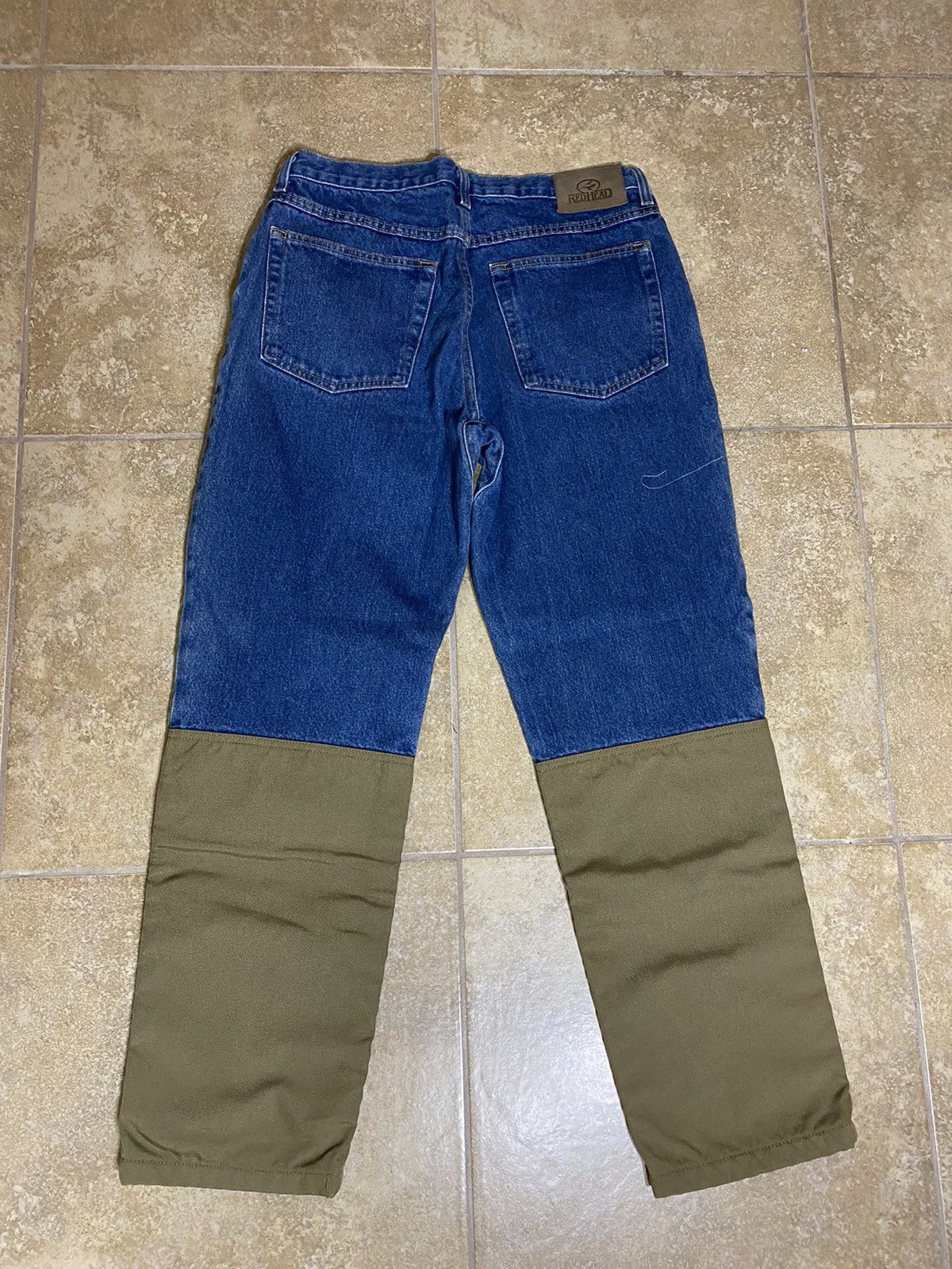 Vintage Vintage Two-Toned Denim Size US 34 / EU 50 - 7 Thumbnail