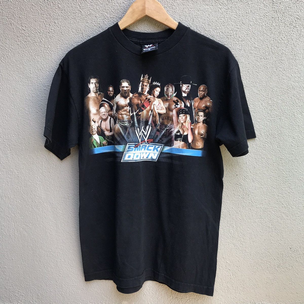 WWF Vintage WWF Wrestling smackdown tee all stars legend Size US M / EU 48-50 / 2 - 2 Thumbnail