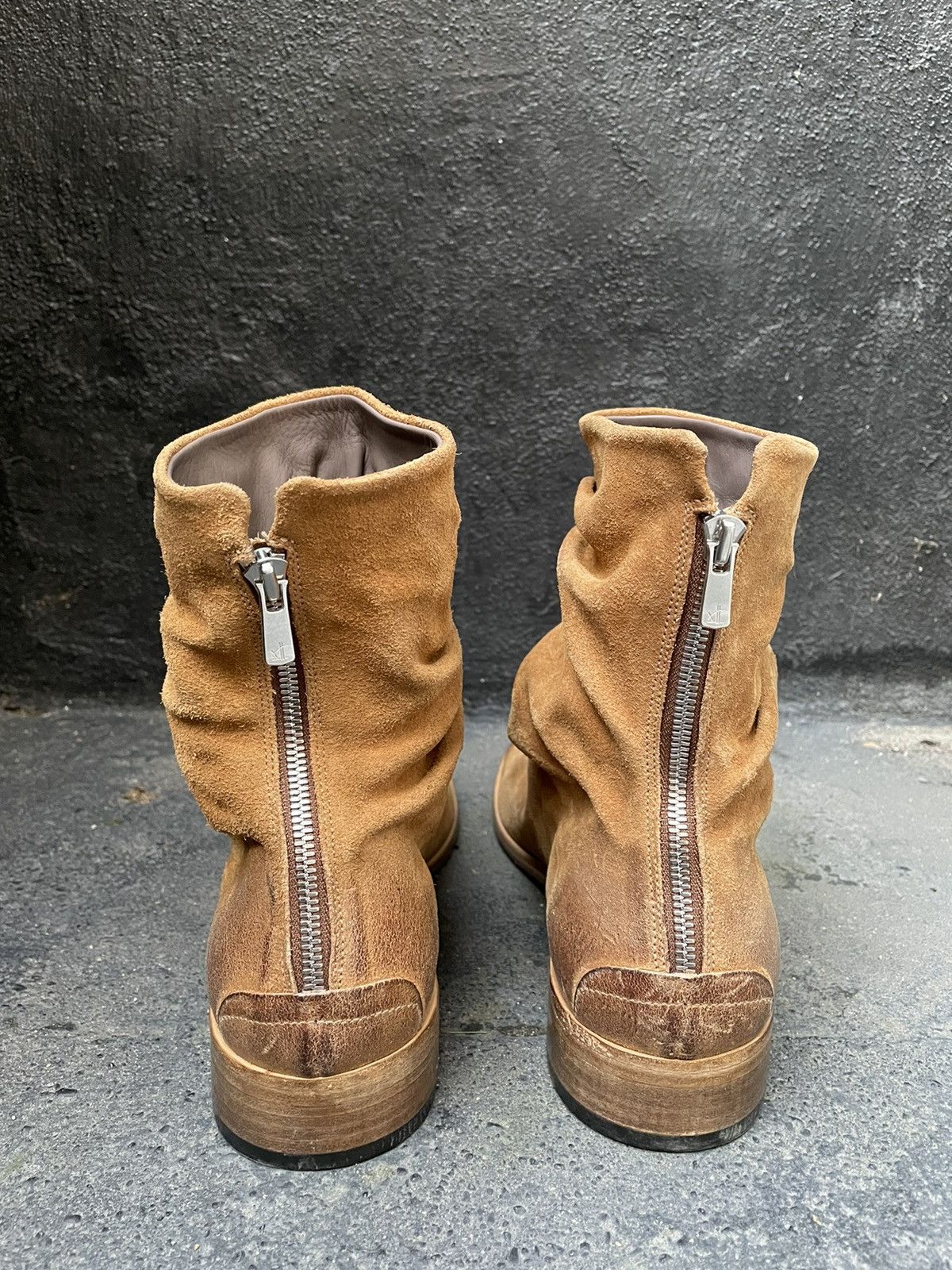 靴 the last conspiracy MORENO waxed suede The last conspiracy - Moreno waxed suede black – Stilett