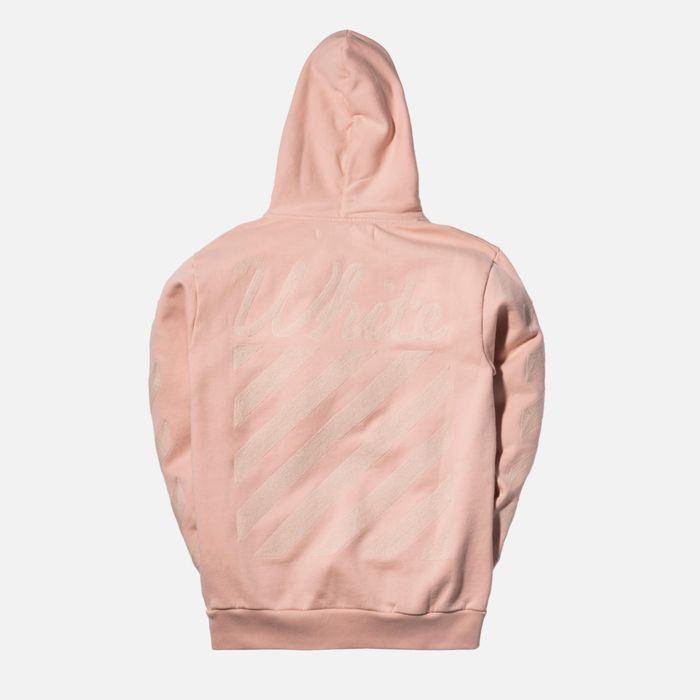 Off-White Kith x Off-White Cornely Hoodie - Soft Pink Size Medium