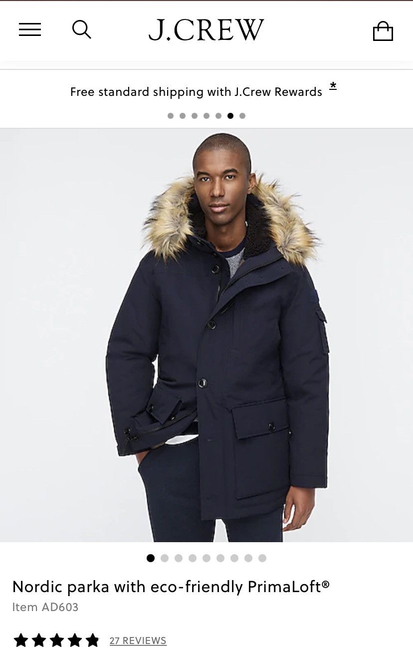 J.Crew Nordic parka with eco-friendly PrimaLoft® | Grailed