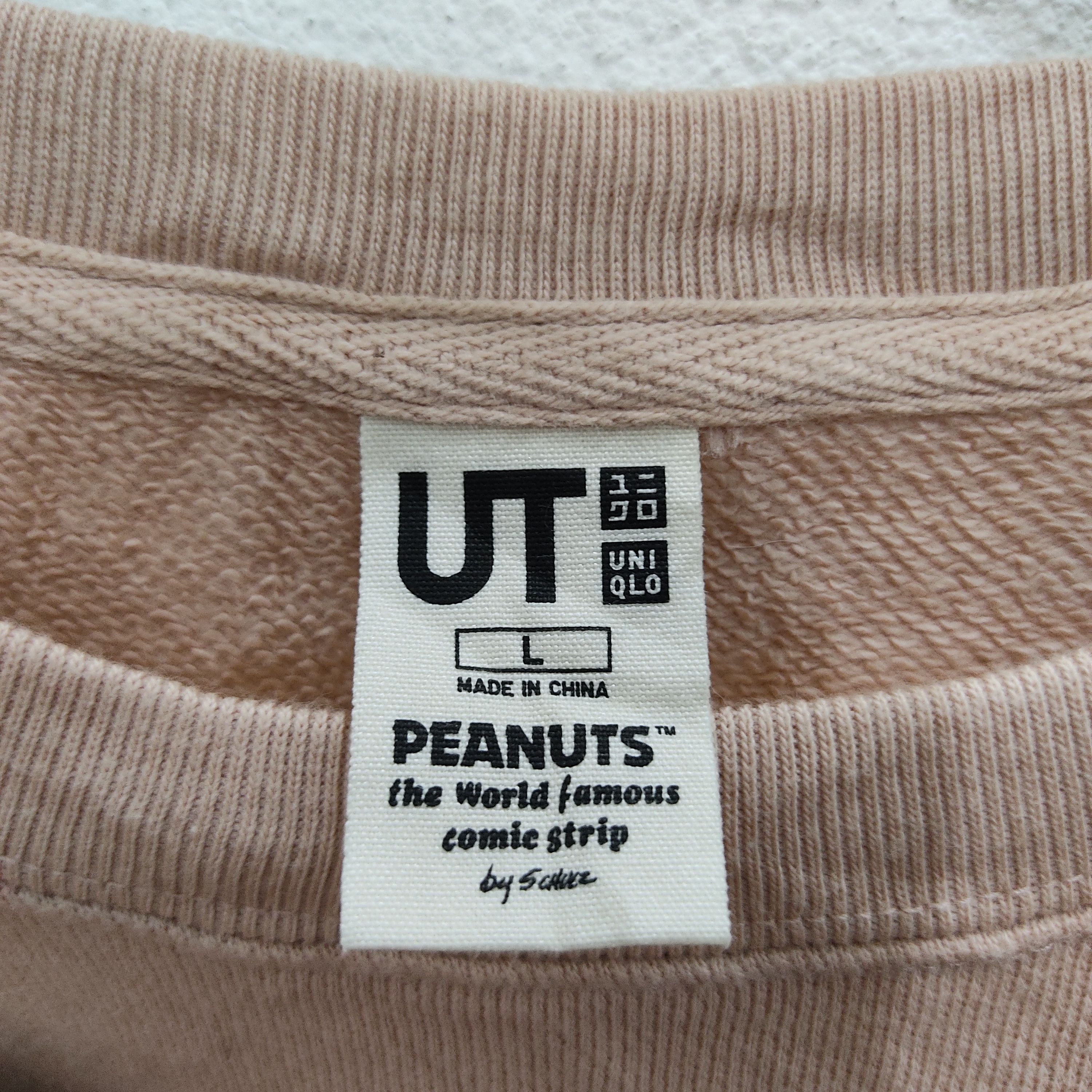 Peanuts × Uniqlo UNIQLO x Peanuts Snoopy Cartoon Sweater Size US L / EU 52-54 / 3 - 5 Thumbnail