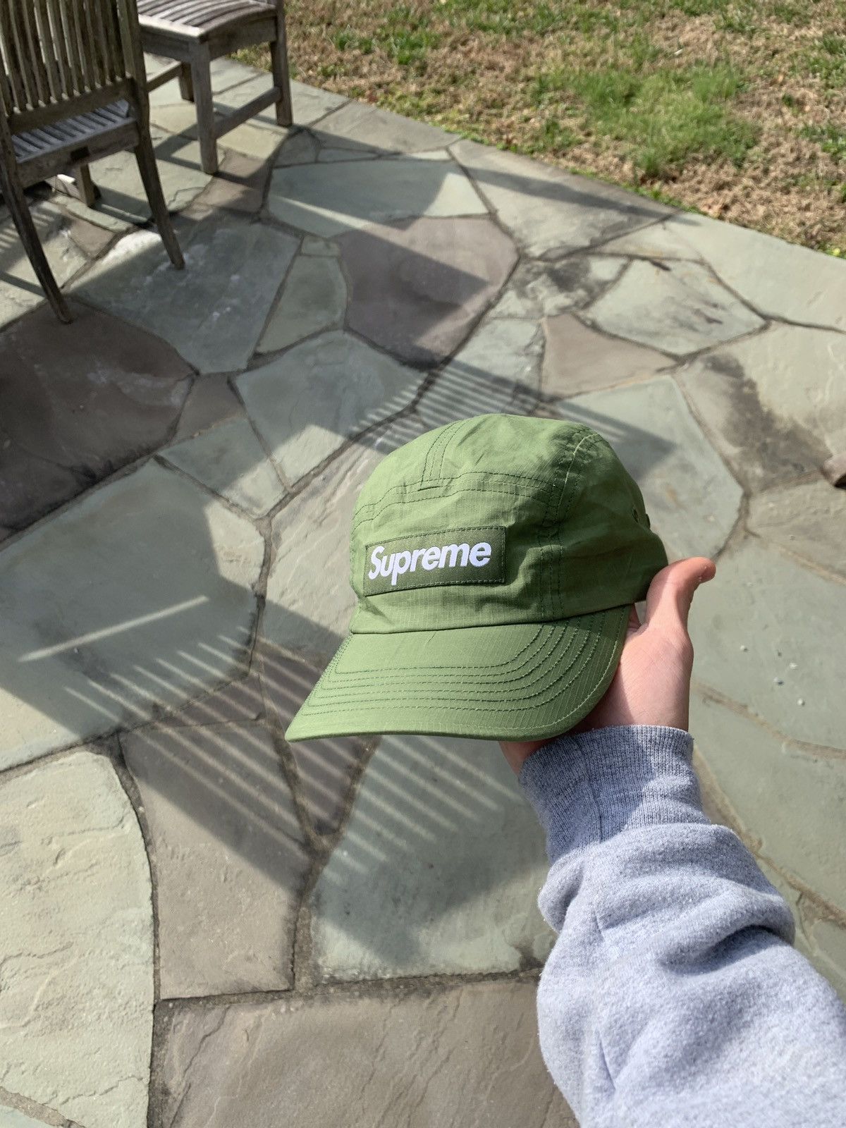 Supreme Supreme Dry Wax Cotton Camp Cap | Grailed