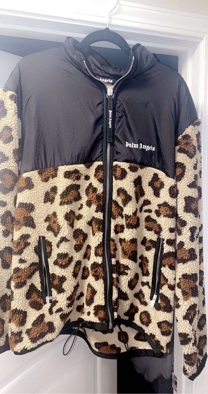 Palm Angels Palm Angles Leopard Jacket Size US XL / EU 56 / 4 - 1 Thumbnail