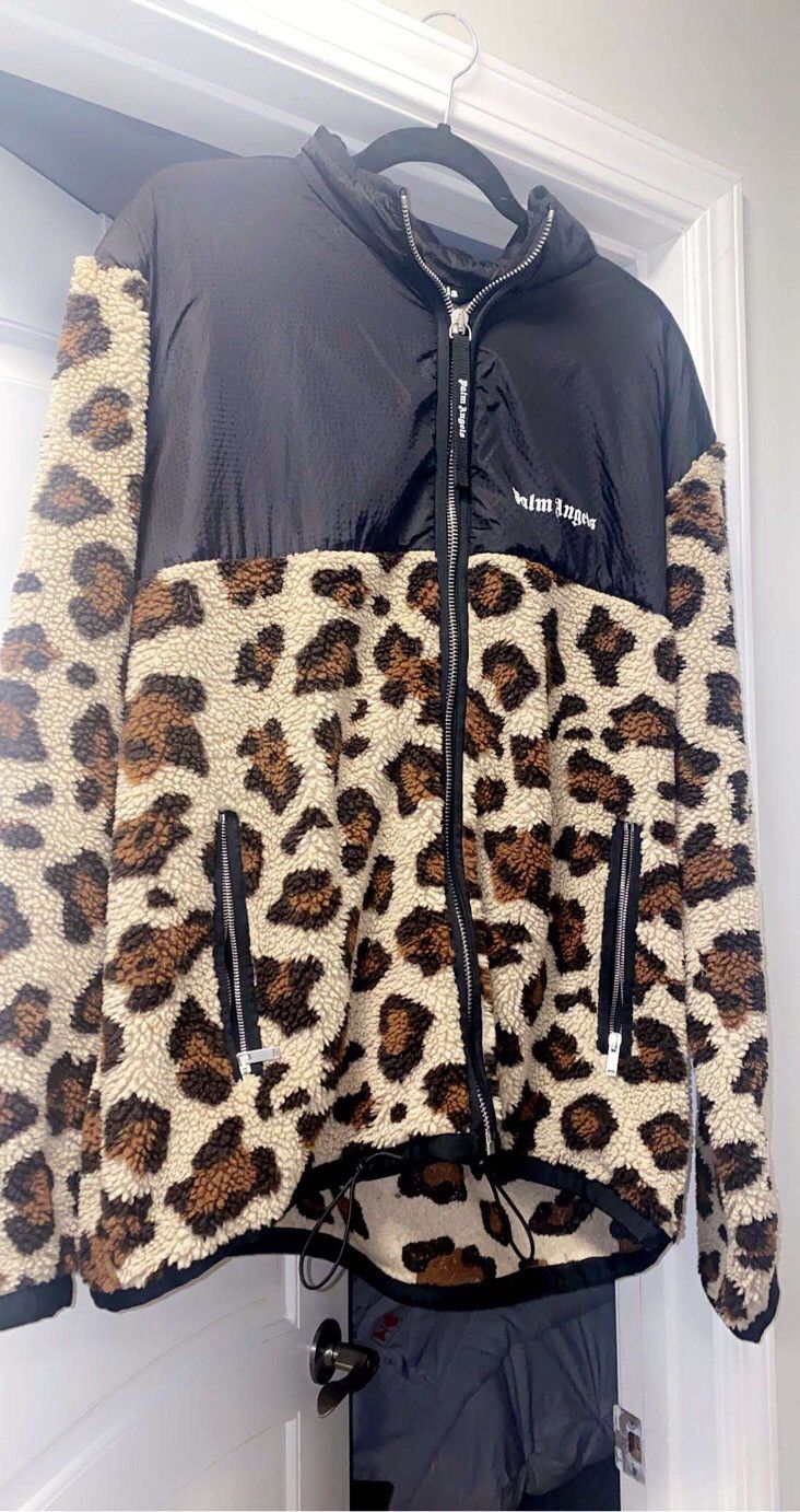 Palm Angels Palm Angles Leopard Jacket Size US XL / EU 56 / 4 - 2 Thumbnail