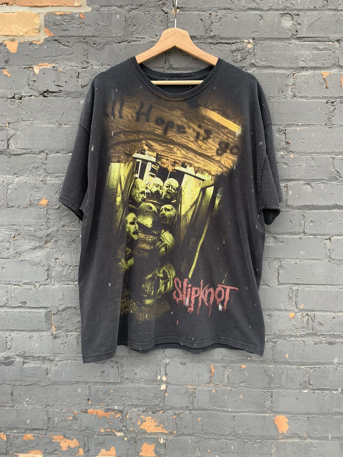 Rare 2008 fashion SlipKnot All Hope is Gone Album Promo shirt