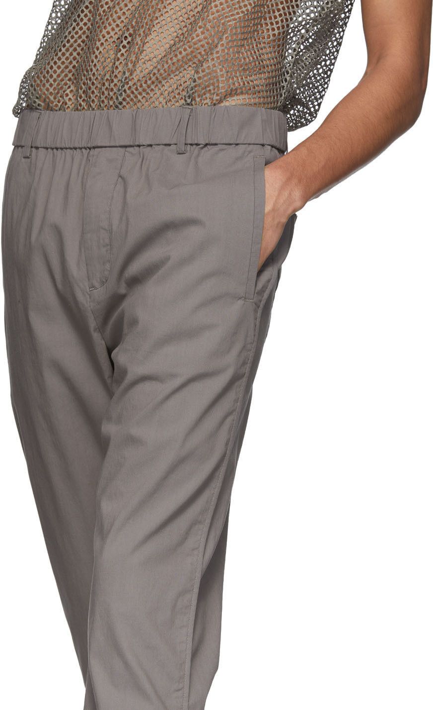 Robert Geller Grey 'The Dyed' Lounge Pants Size US 30 / EU 46 - 7 Thumbnail