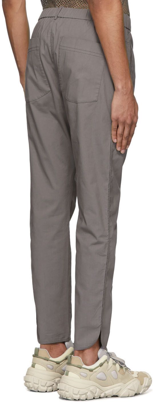Robert Geller Grey 'The Dyed' Lounge Pants Size US 30 / EU 46 - 6 Thumbnail