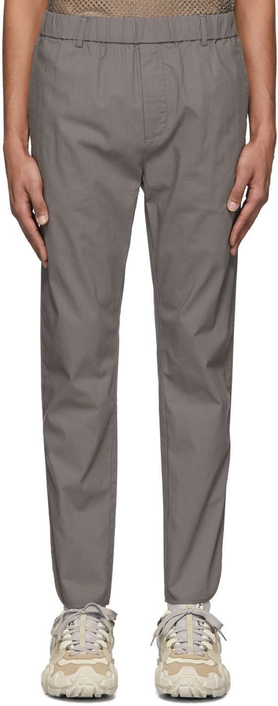 Robert Geller Grey 'The Dyed' Lounge Pants Size US 30 / EU 46 - 2 Thumbnail