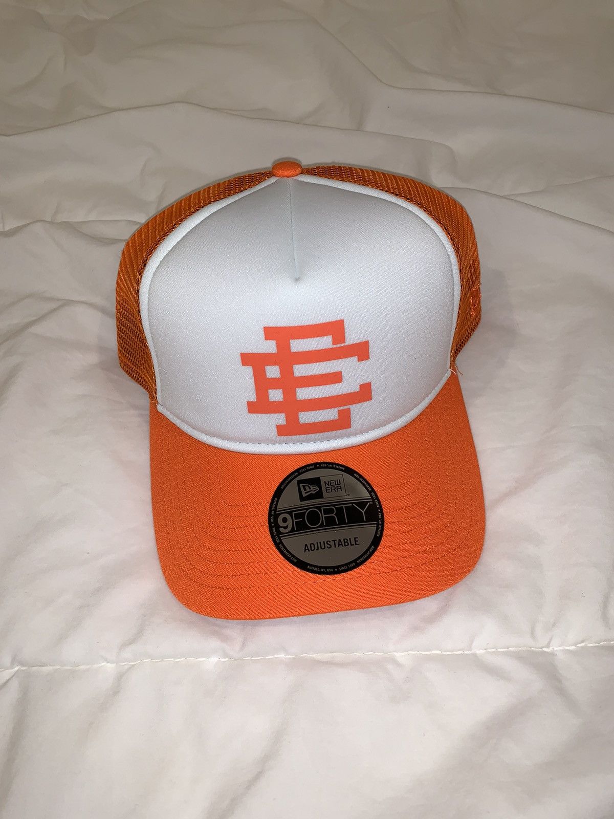 Eric Emanuel EE Trucker Hat Orange/White - FW20 - US