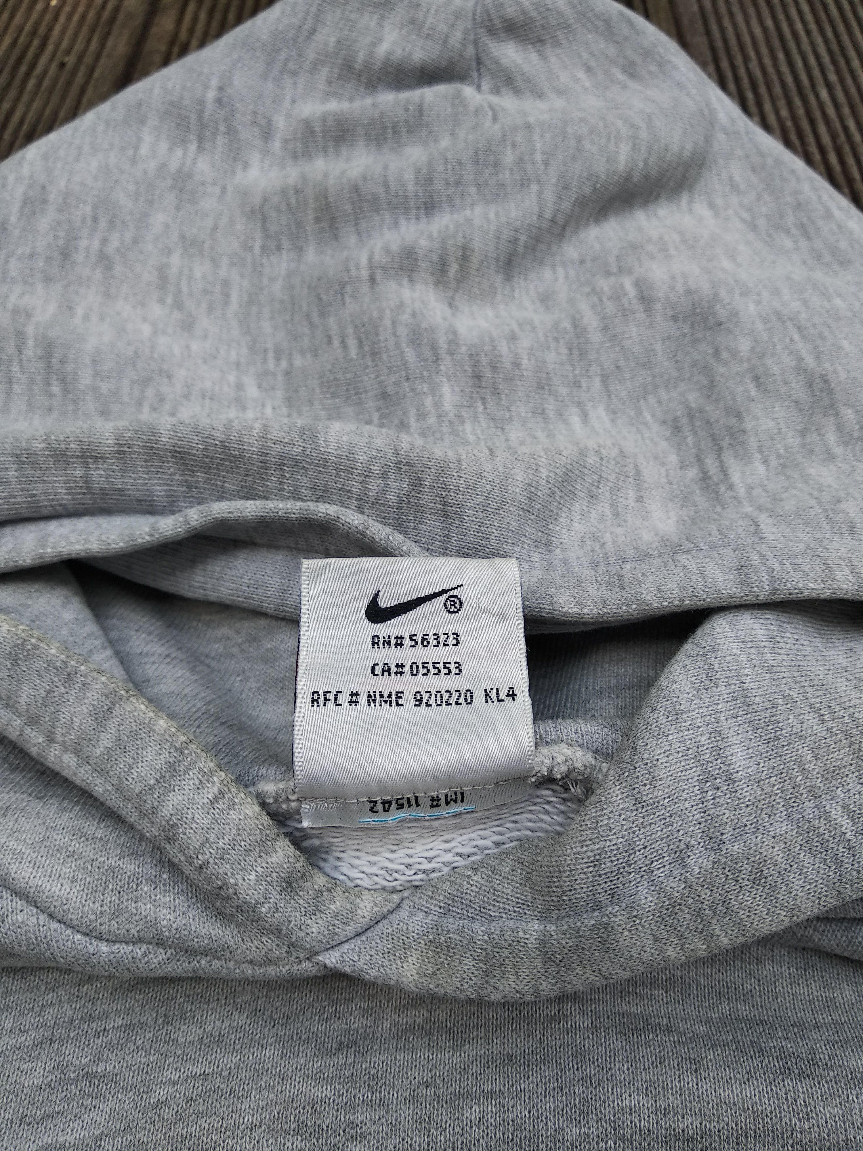 Nike × Vintage Vintage 90's Nike Small Swoosh Hoodie Size US XS / EU 42 / 0 - 5 Thumbnail