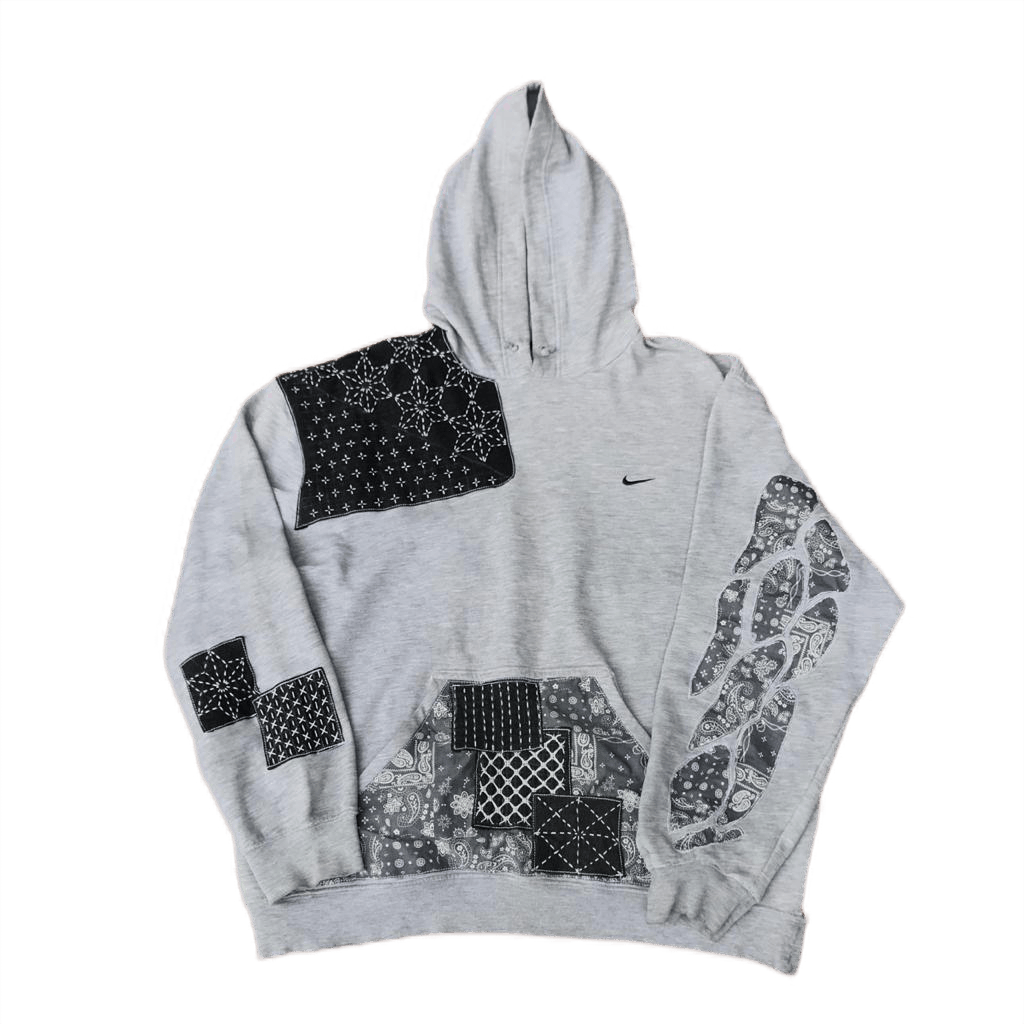 Nike × Vintage Vintage 90's Nike Small Swoosh Hoodie Size US XS / EU 42 / 0 - 11 Thumbnail
