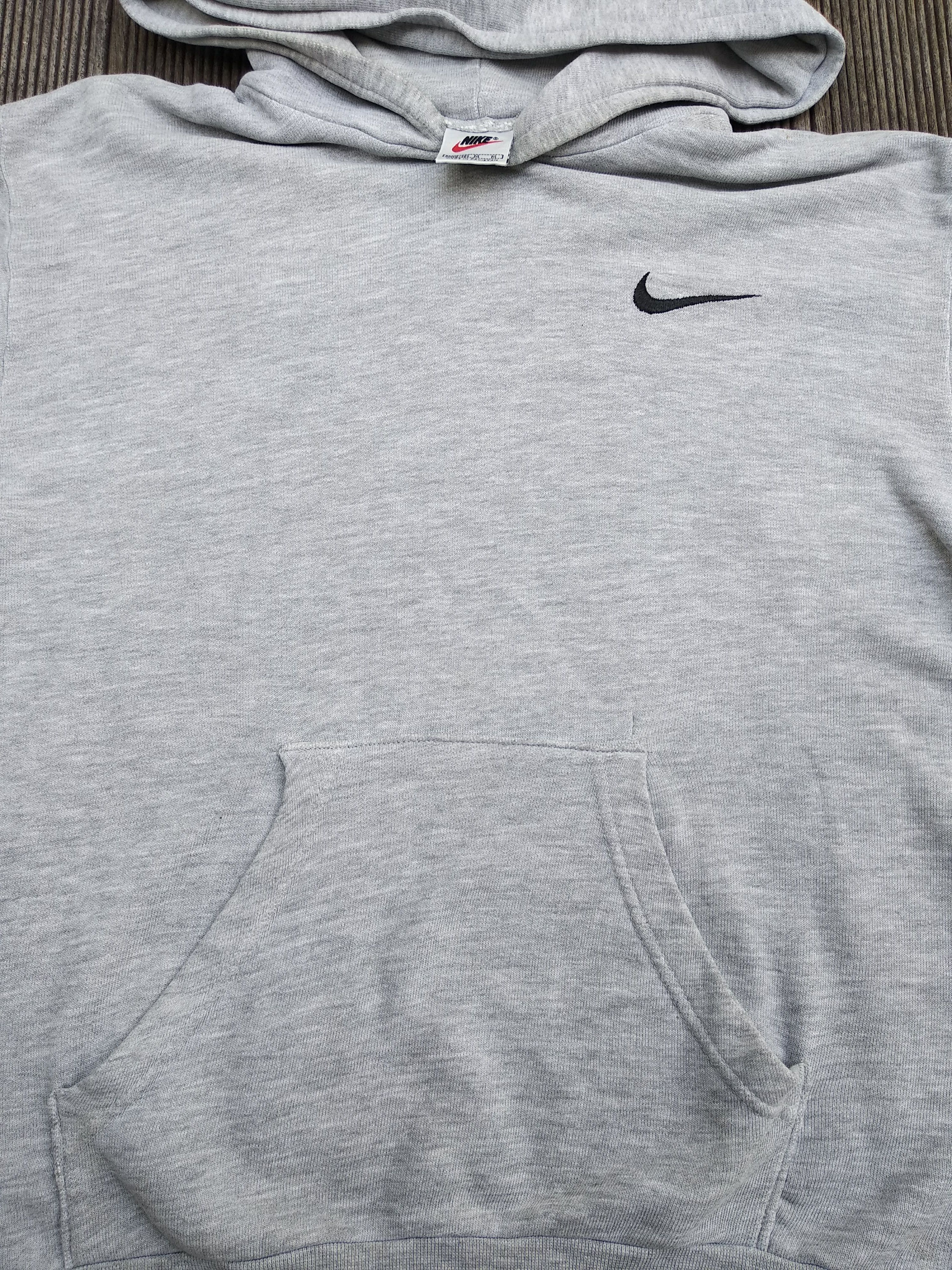 Nike × Vintage Vintage 90's Nike Small Swoosh Hoodie Size US XS / EU 42 / 0 - 2 Thumbnail