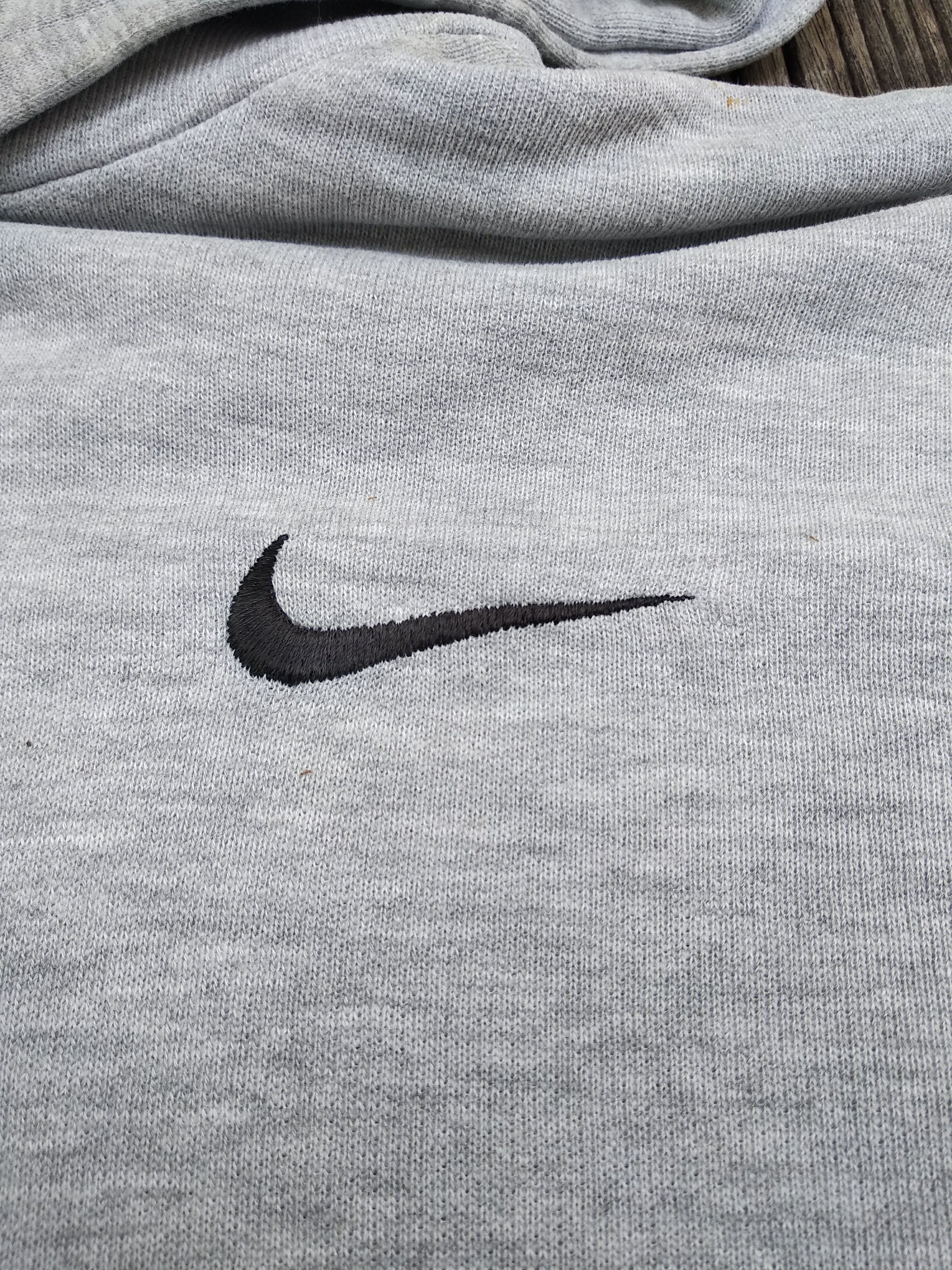 Nike × Vintage Vintage 90's Nike Small Swoosh Hoodie Size US XS / EU 42 / 0 - 6 Thumbnail