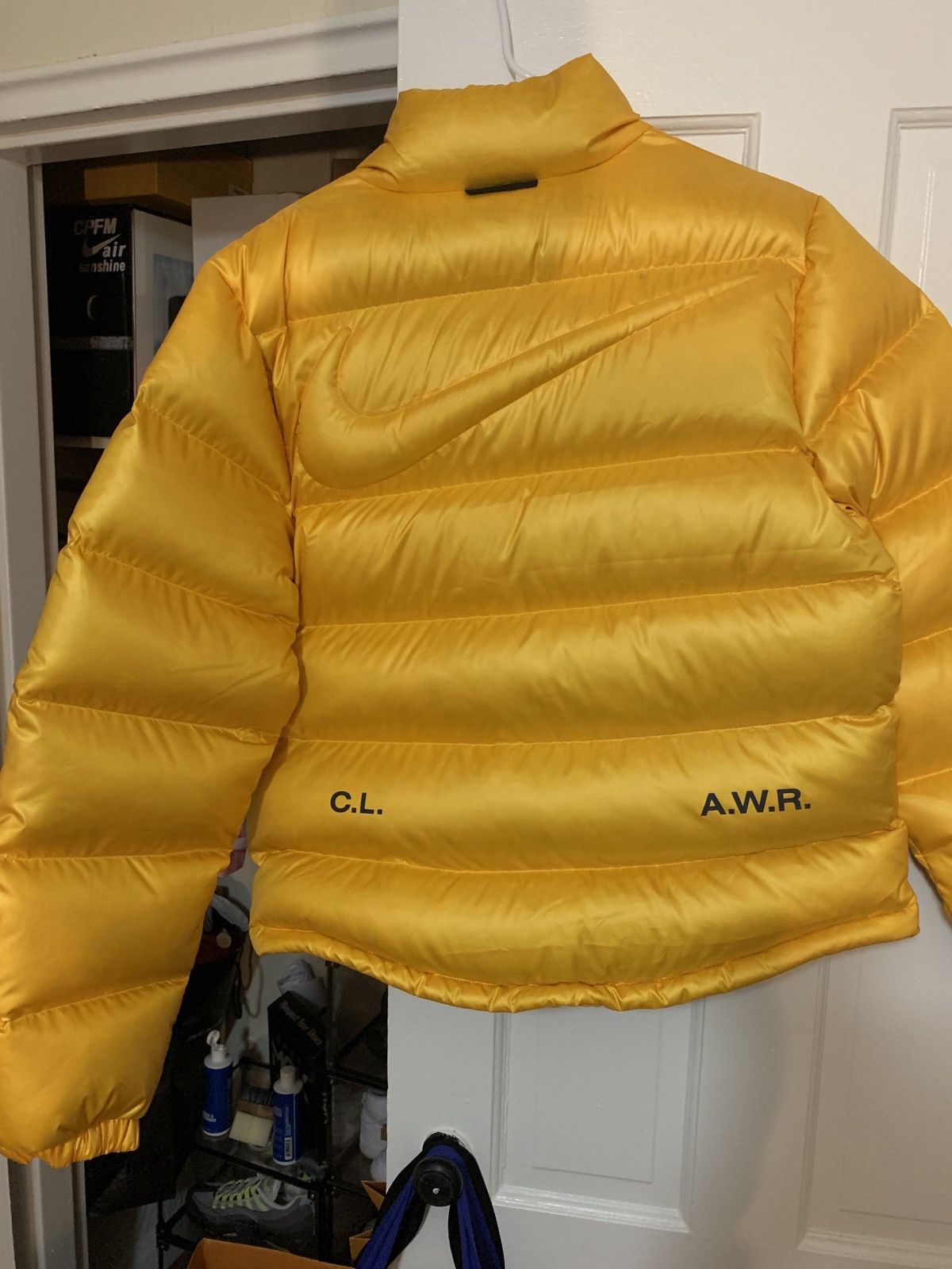 Drake × Nike Nike X Nocta Drake Puffer Jacket Yellow | Grailed