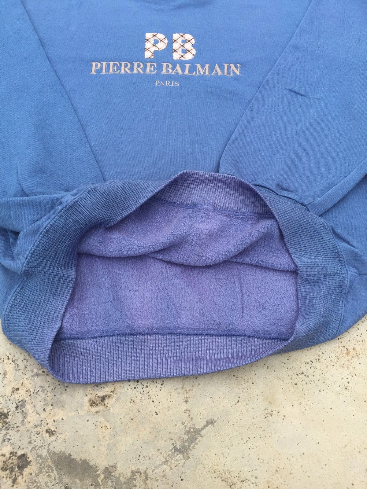 Balmain × Pierre Balmain × Vintage Vintage Pierre Balmain Paris Sweatshirt Size US L / EU 52-54 / 3 - 4 Thumbnail