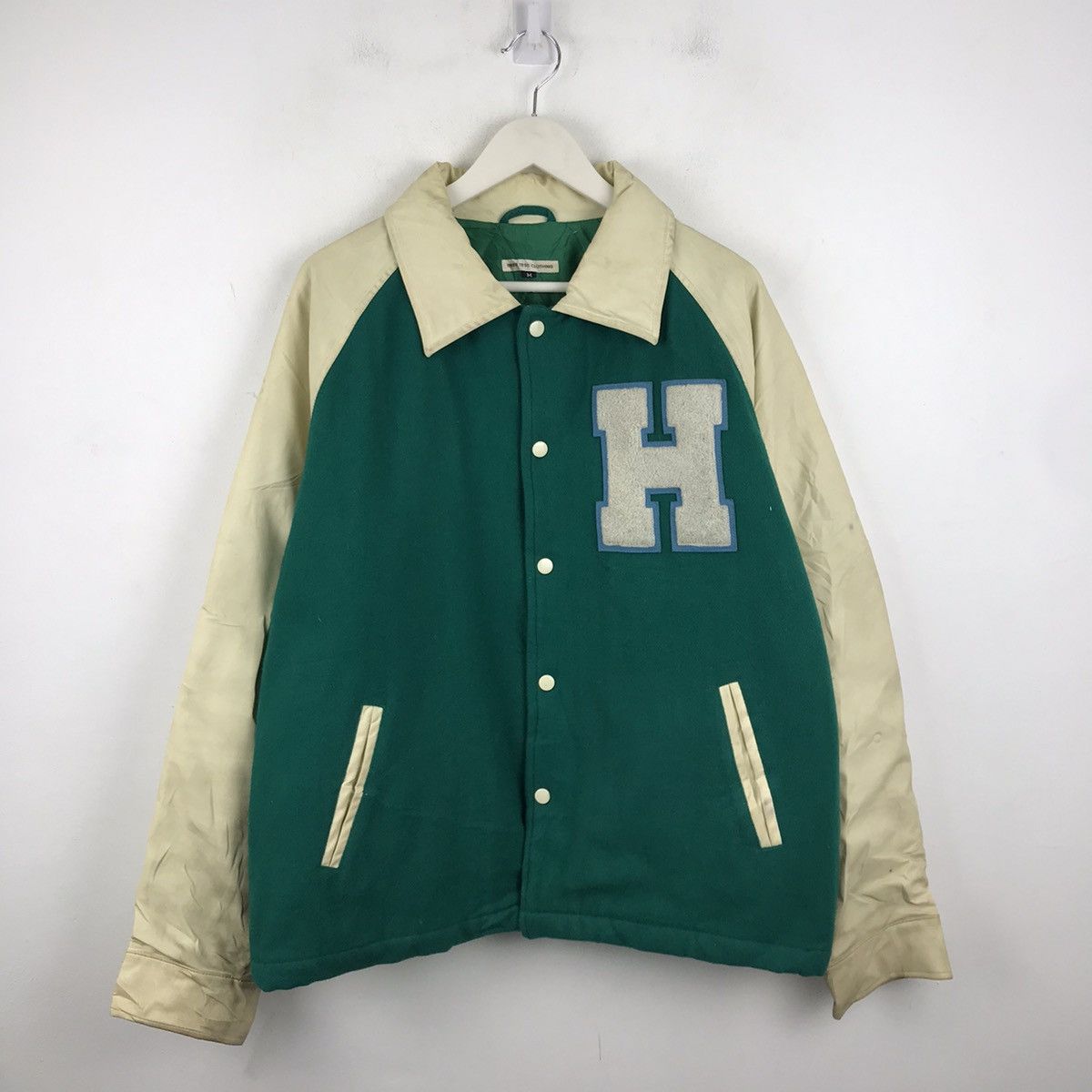 Stussy × Vintage Circa 1998 “Big 4” Stussy Varsity Jacket