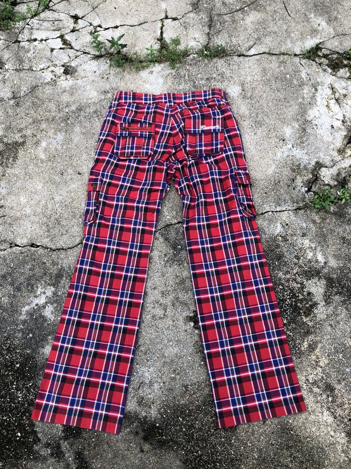 Vintage Bondage Pants Punk W30 L38.5 Japan Multi Pockets