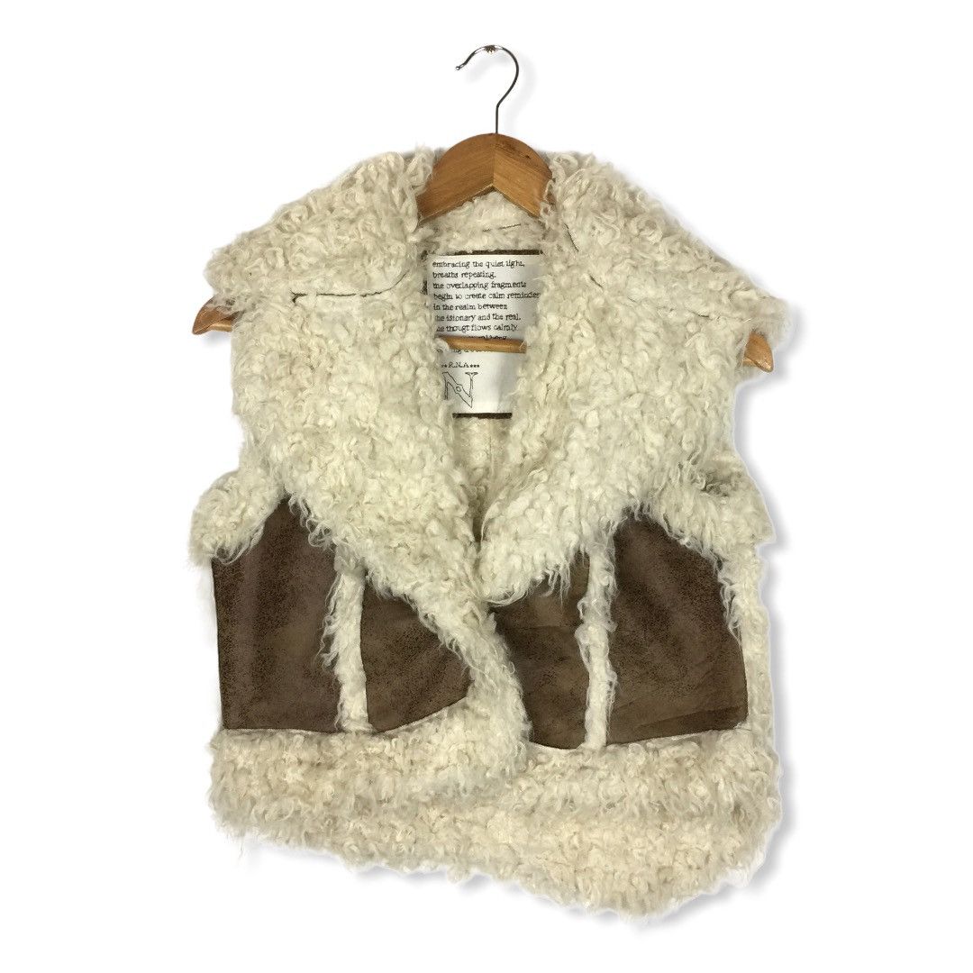 Designer Vintage Rna Inc Sherpa Vest Size US M / EU 48-50 / 2 - 1 Thumbnail