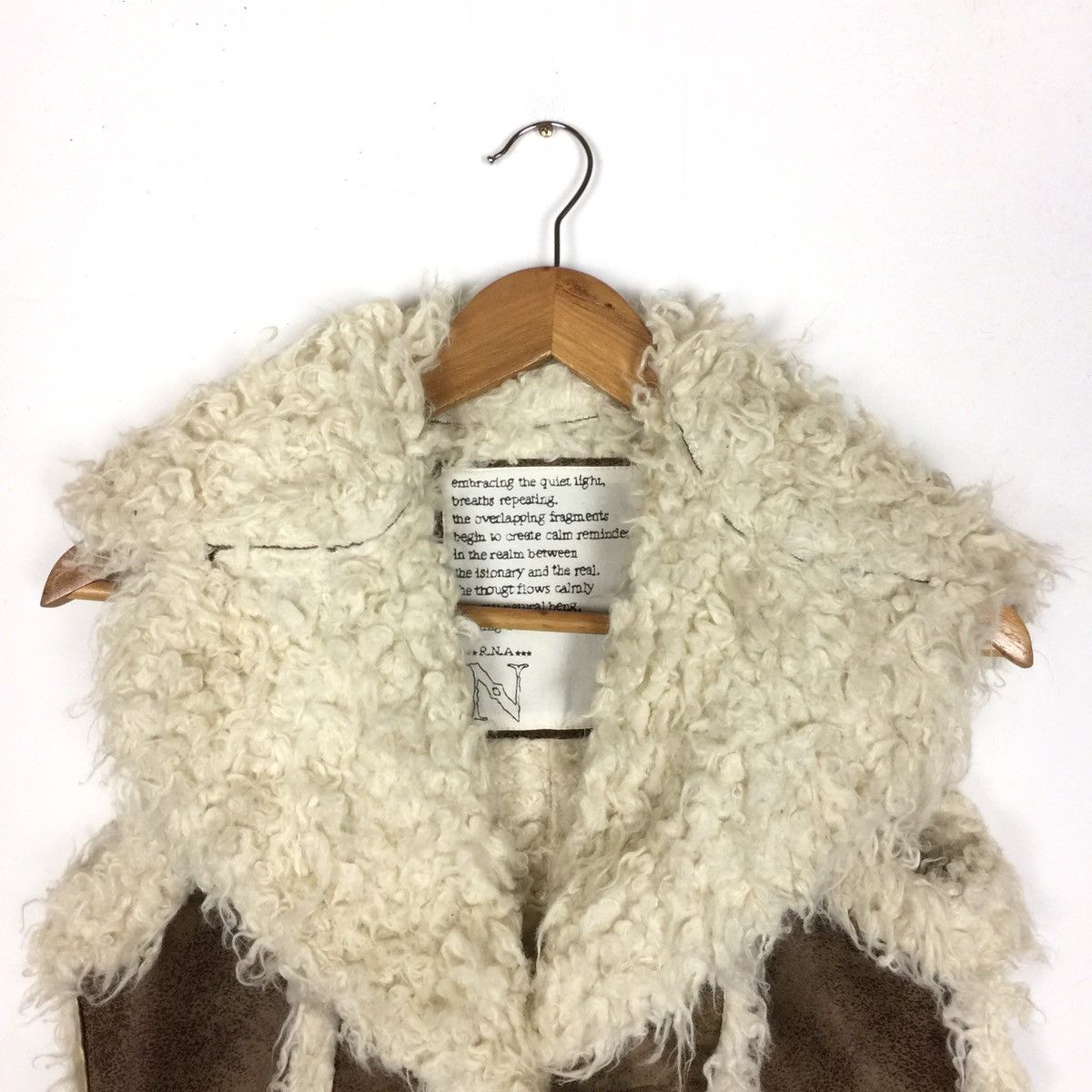 Designer Vintage Rna Inc Sherpa Vest Size US M / EU 48-50 / 2 - 3 Thumbnail