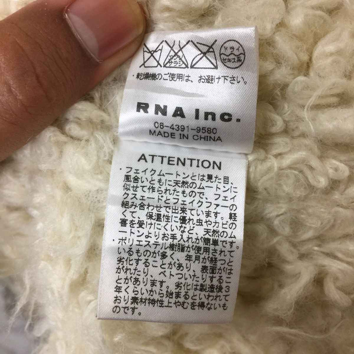 Designer Vintage Rna Inc Sherpa Vest Size US M / EU 48-50 / 2 - 7 Thumbnail