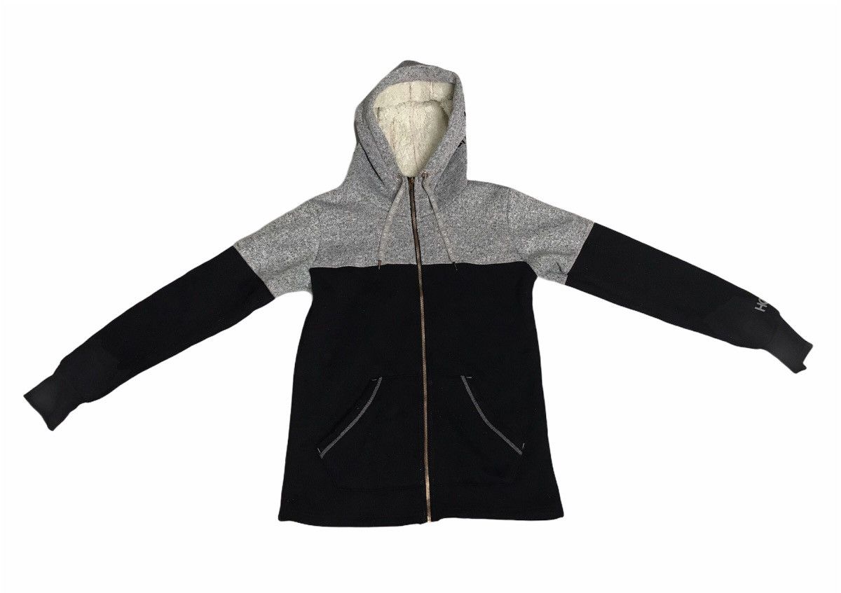 HeN Sport sherpa knitwear hoodie jacket